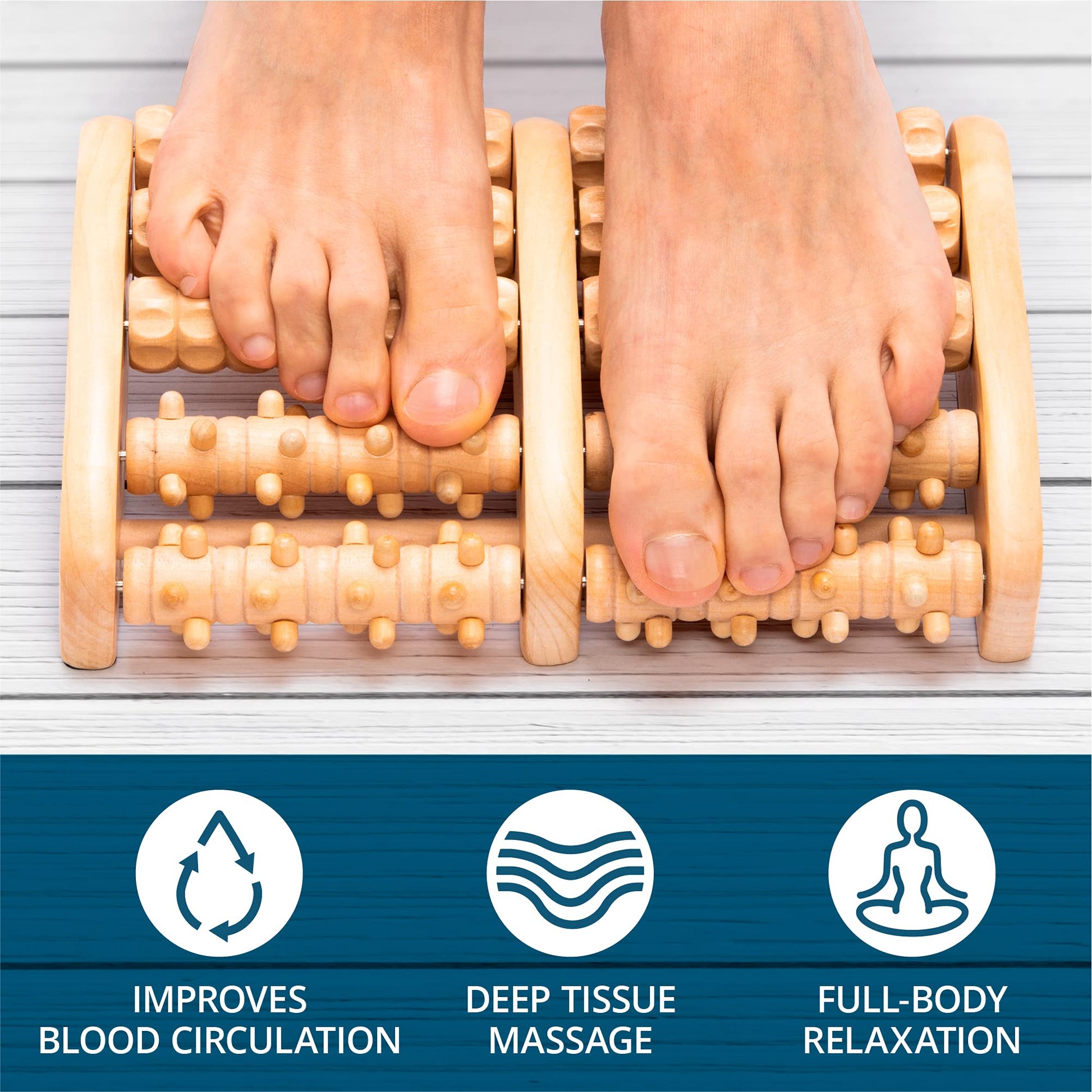 TheraFlow Foot Massager for Plantar Fasciitis Relief, Relaxation Gifts for Women, Men TheraFlow buy supplements canada