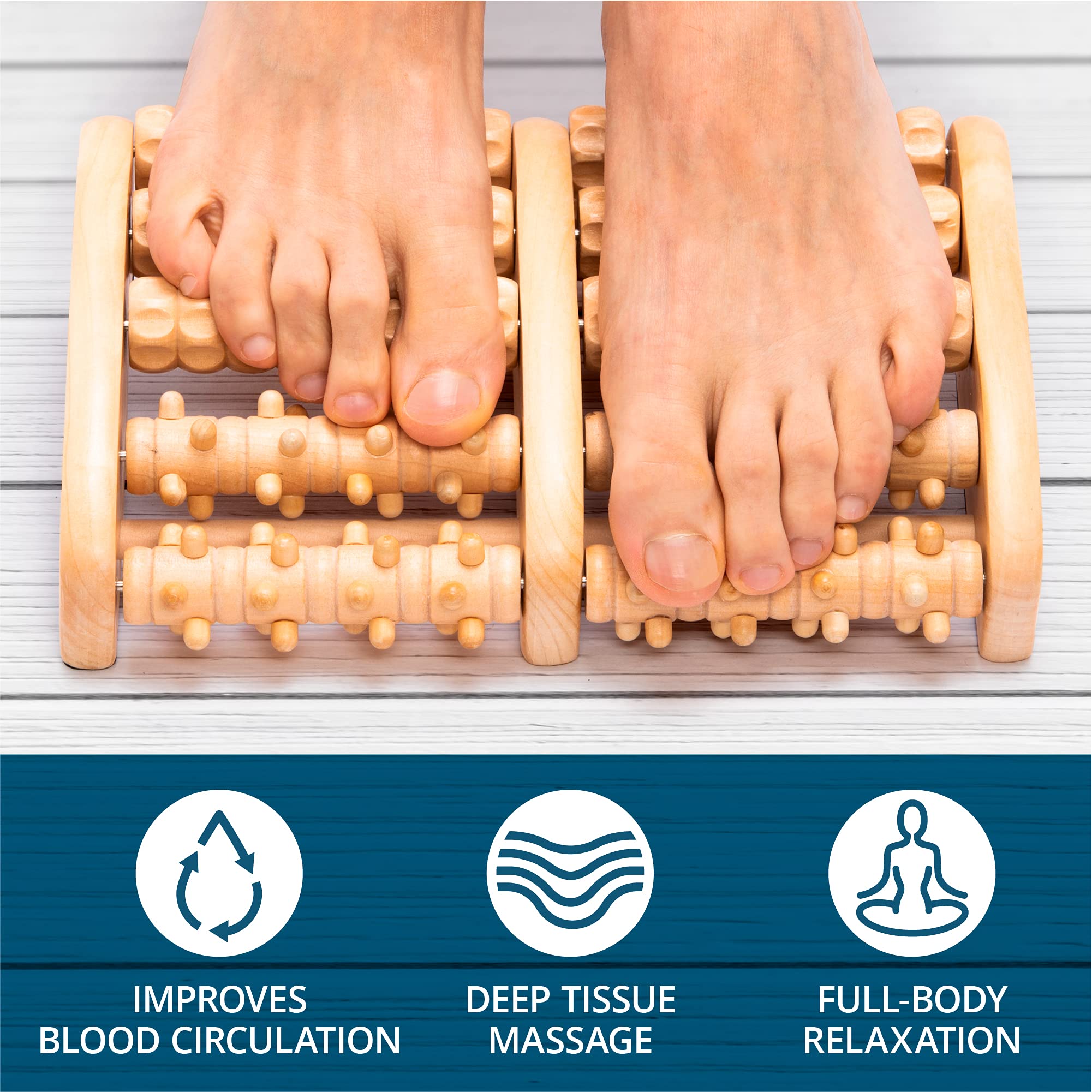 TheraFlow Foot Massager for Plantar Fasciitis Relief, Relaxation Gifts for Women, Men TheraFlow buy supplements canada