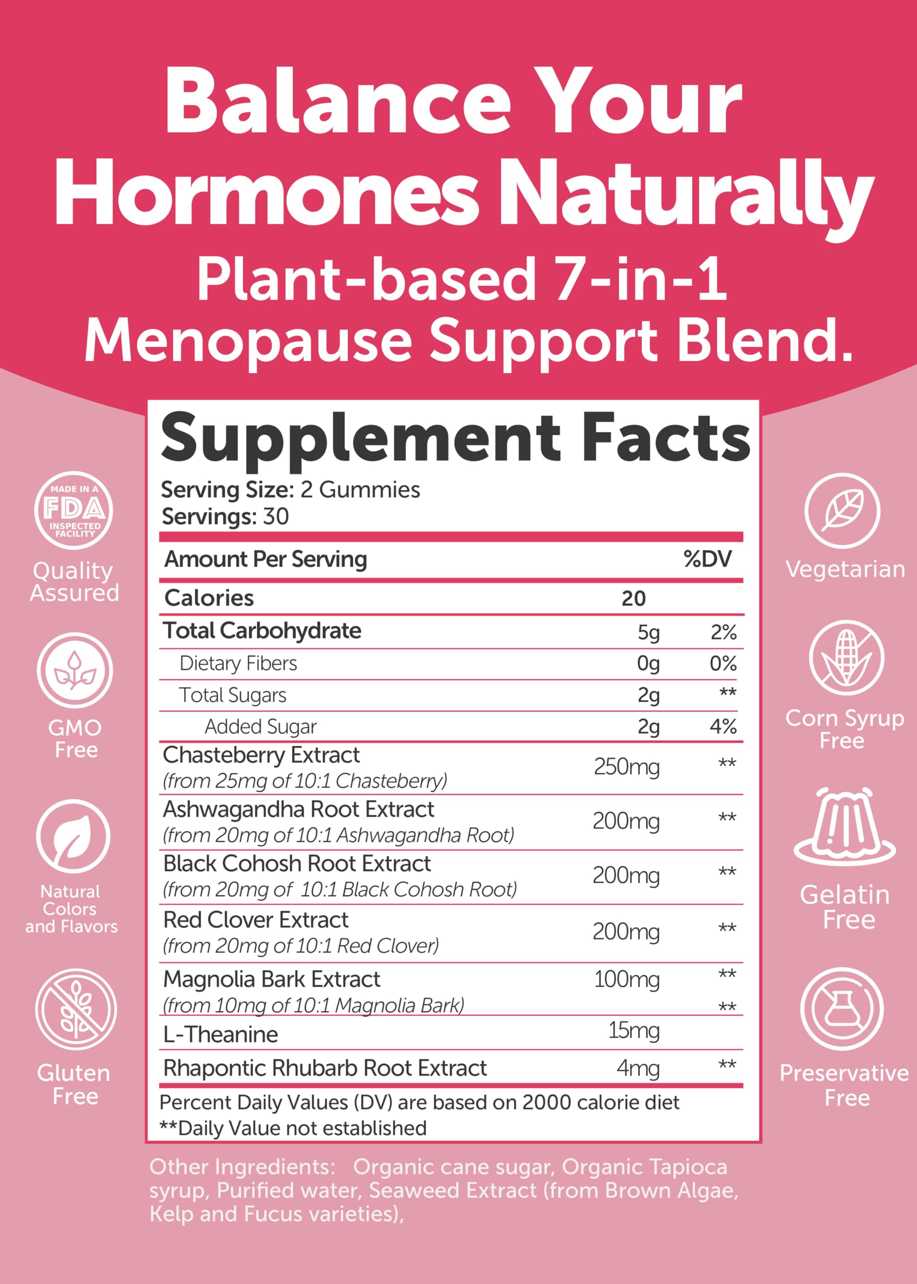 LUNAKAI USA Made Menopause Relief Gummies – Natural Menopause Supplements for Women with Black Cohosh & L-Theanine – Daily Support for Hot Flashes, Night Sweats & Hormonal Balance, 60ct Lunakai buy supplements canada