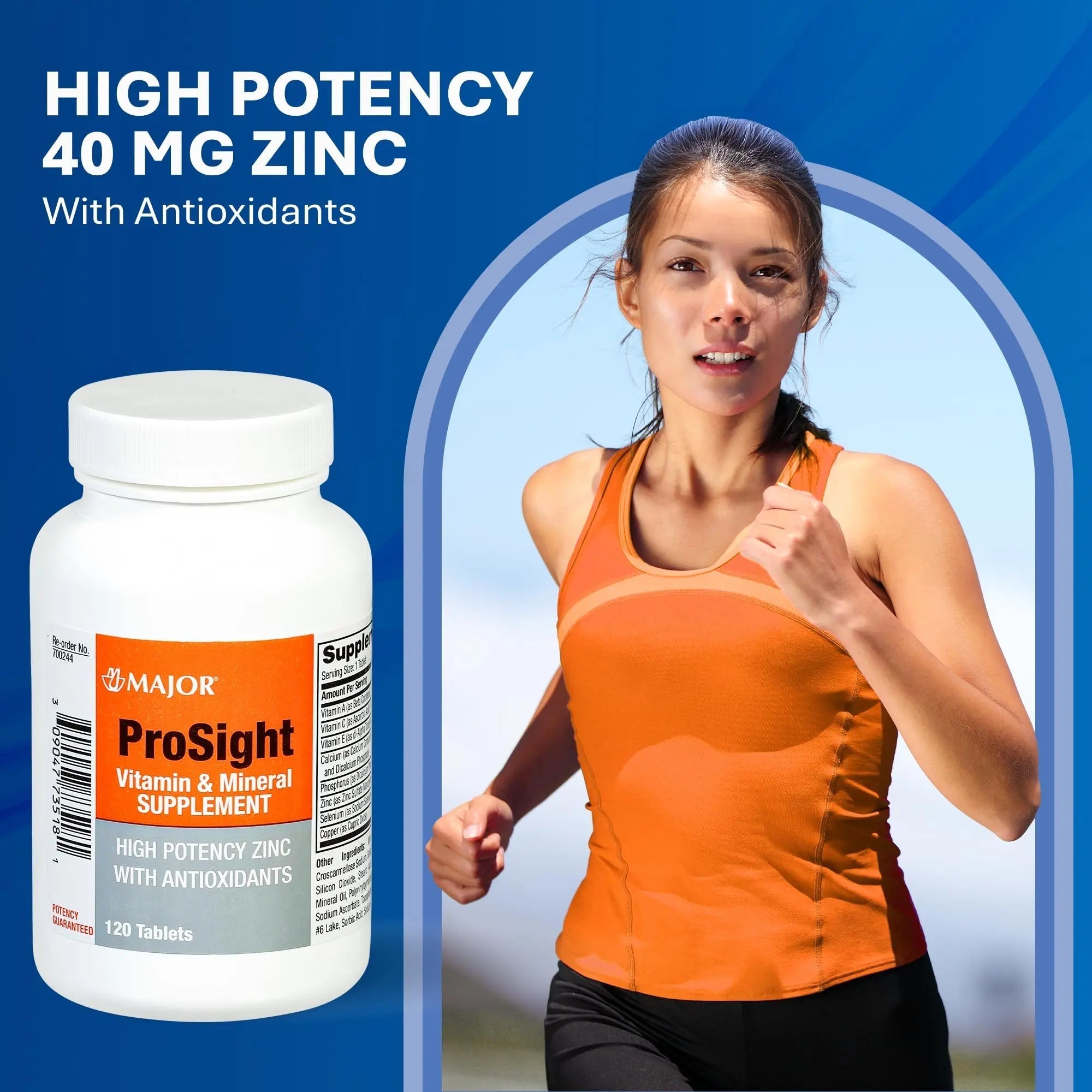 MAJOR ProSight Vitamin and Mineral Supplement - Daily Multivitamin for Women and Men with High Potency Zinc MAJOR buy supplements canada