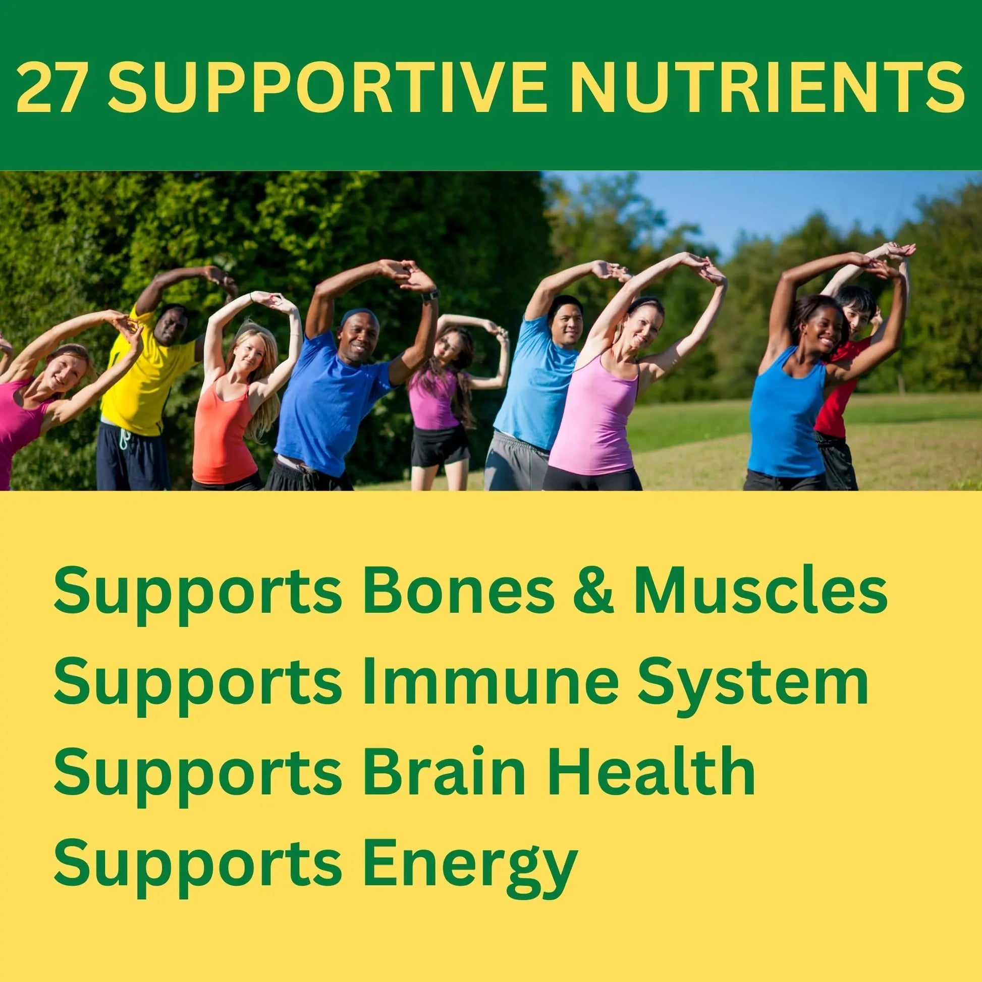 Greenfield Nutritions Halal Multivitamins for Women and Men - 60 Gelatin Free Multivitamin Tablets with 27+ Vitamin Minerals, A, B12, C, D3, Iron and Zinc GREEN FIELD NUTRITIONS buy supplements canada
