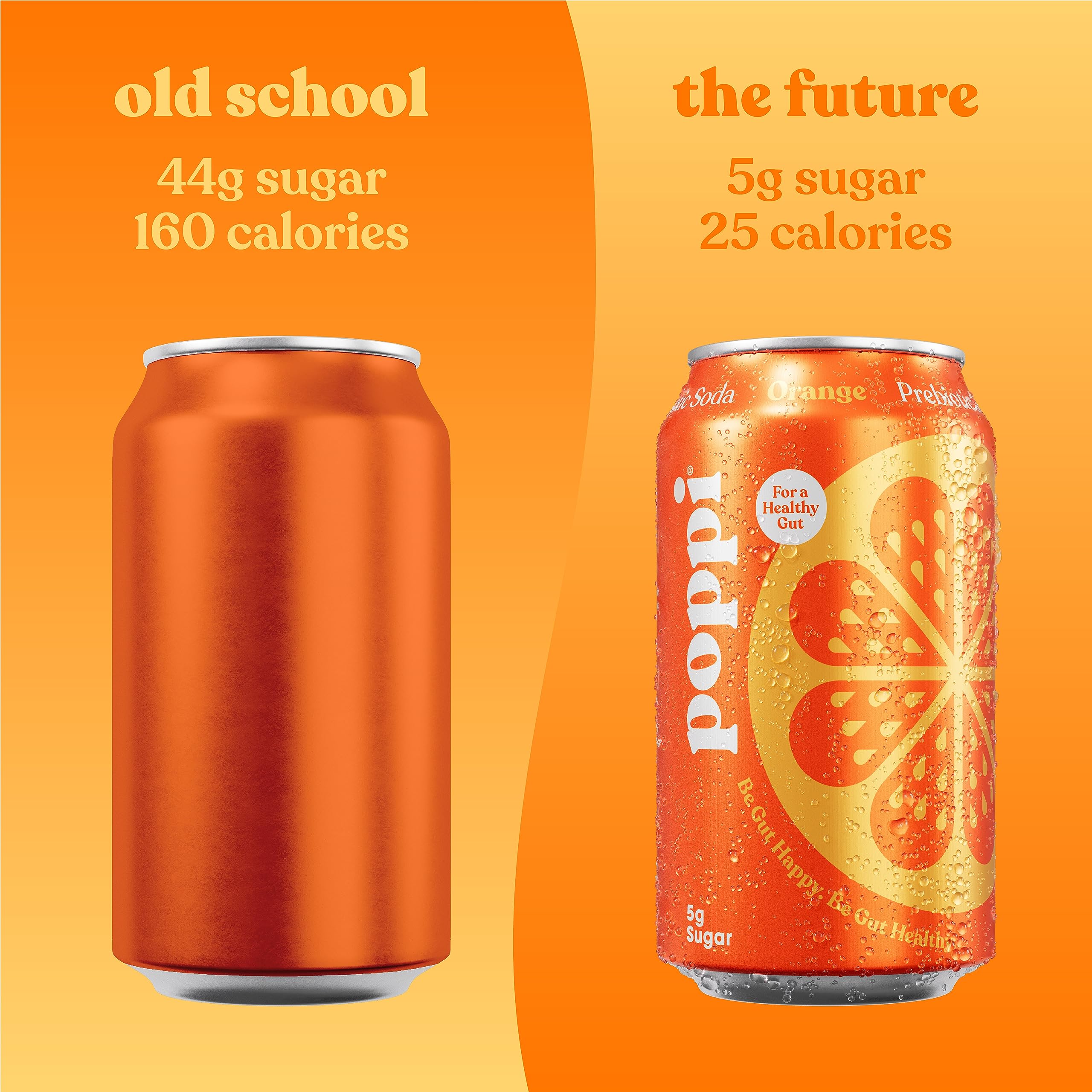 POPPI Sparkling Prebiotic Soda, Beverages w/Apple Cider Vinegar, Seltzer Water & Juice poppi buy supplements canada