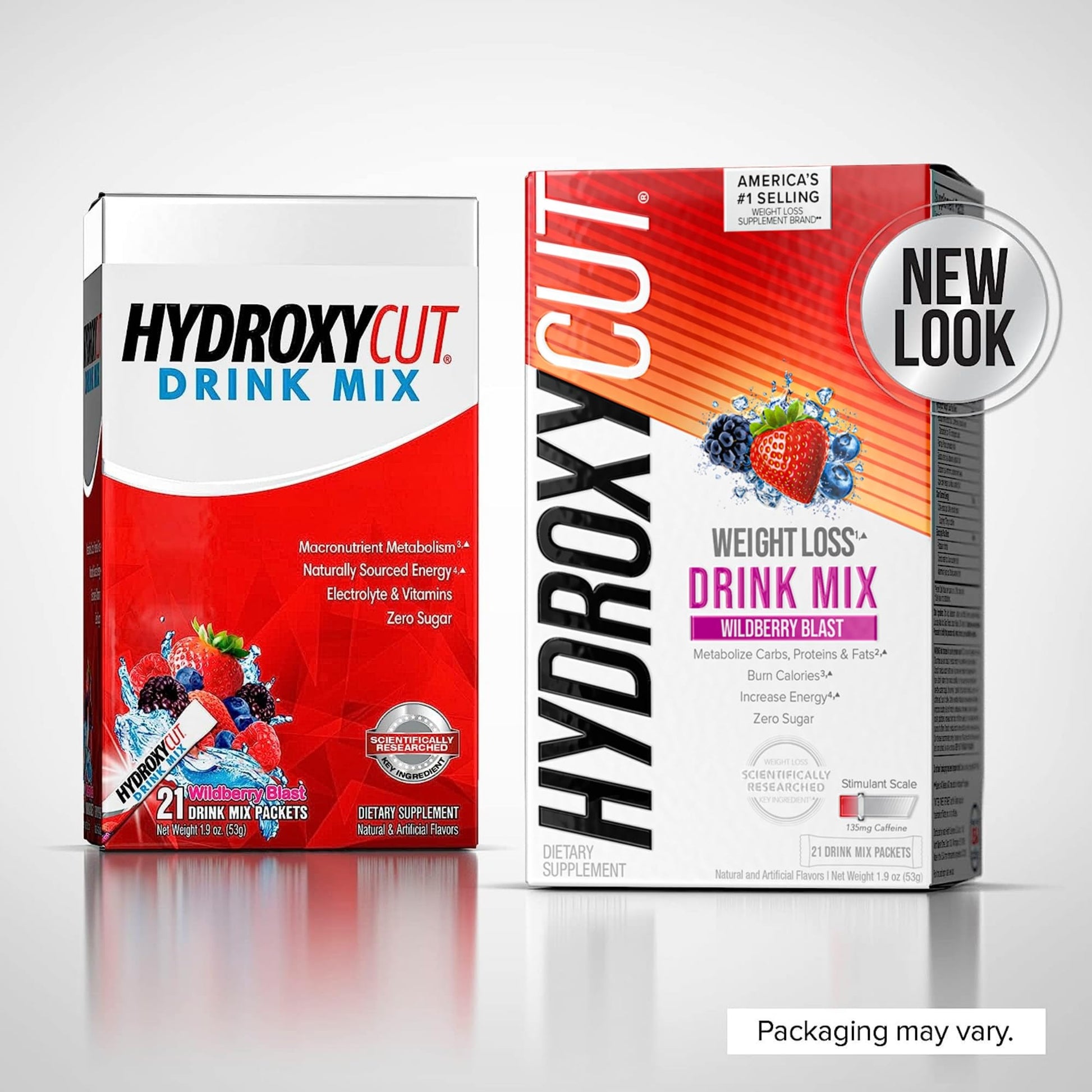 Hydroxycut Drink Mix | Energy Drink Powder | Wildberry Blast, 21 Packets, 2 Packs Hydroxycut buy supplements canada