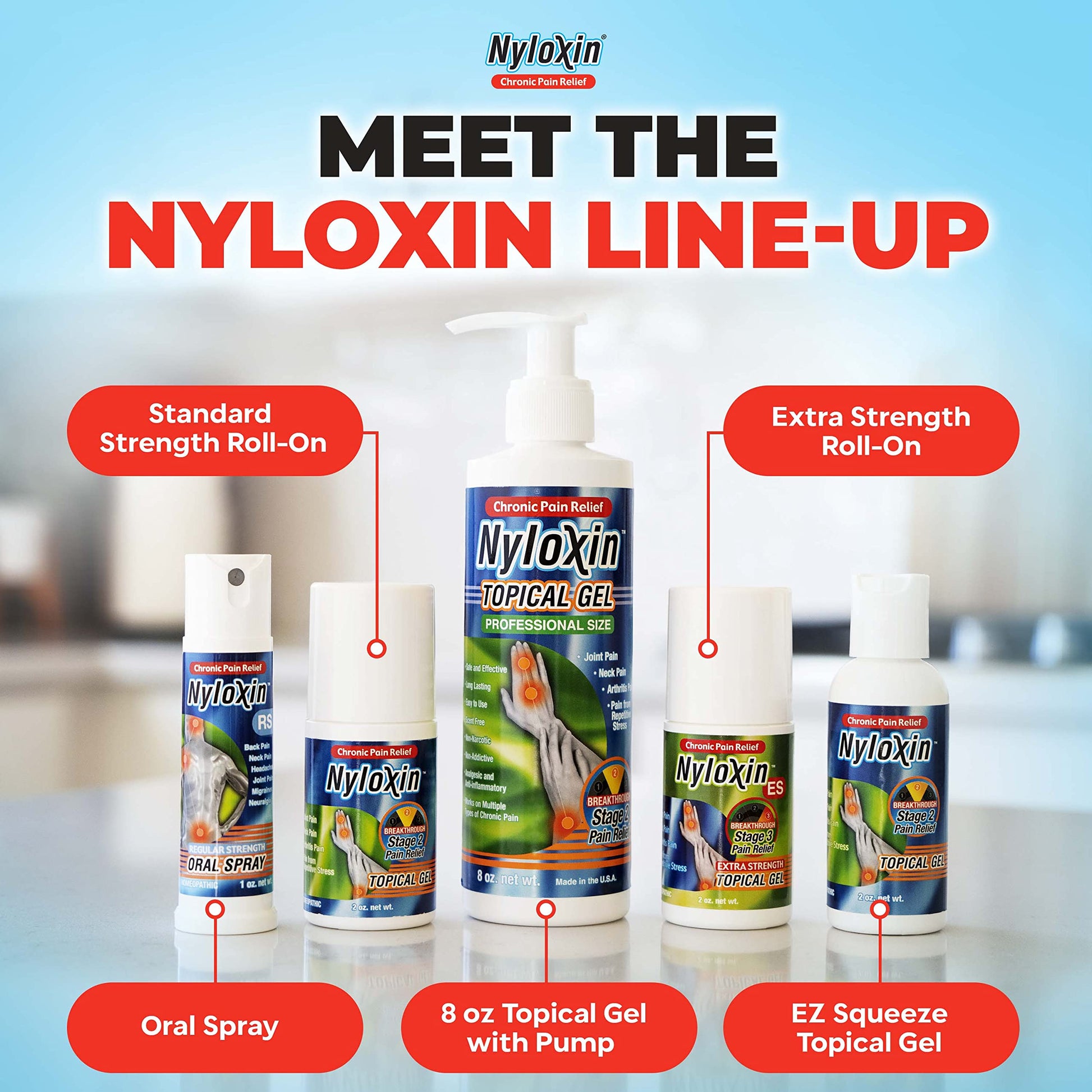 Nyloxin Easy Squeeze Bottle Arthritis Pain Relief Gel, Back Pain Relief, Neuropathy Pain Relief, Nerve Pain Relief, Knee Pain Relief, Foot Pain Relief, Muscle Pain Relief, Joint Pain Relief (2 oz) Nyloxin buy supplements canada
