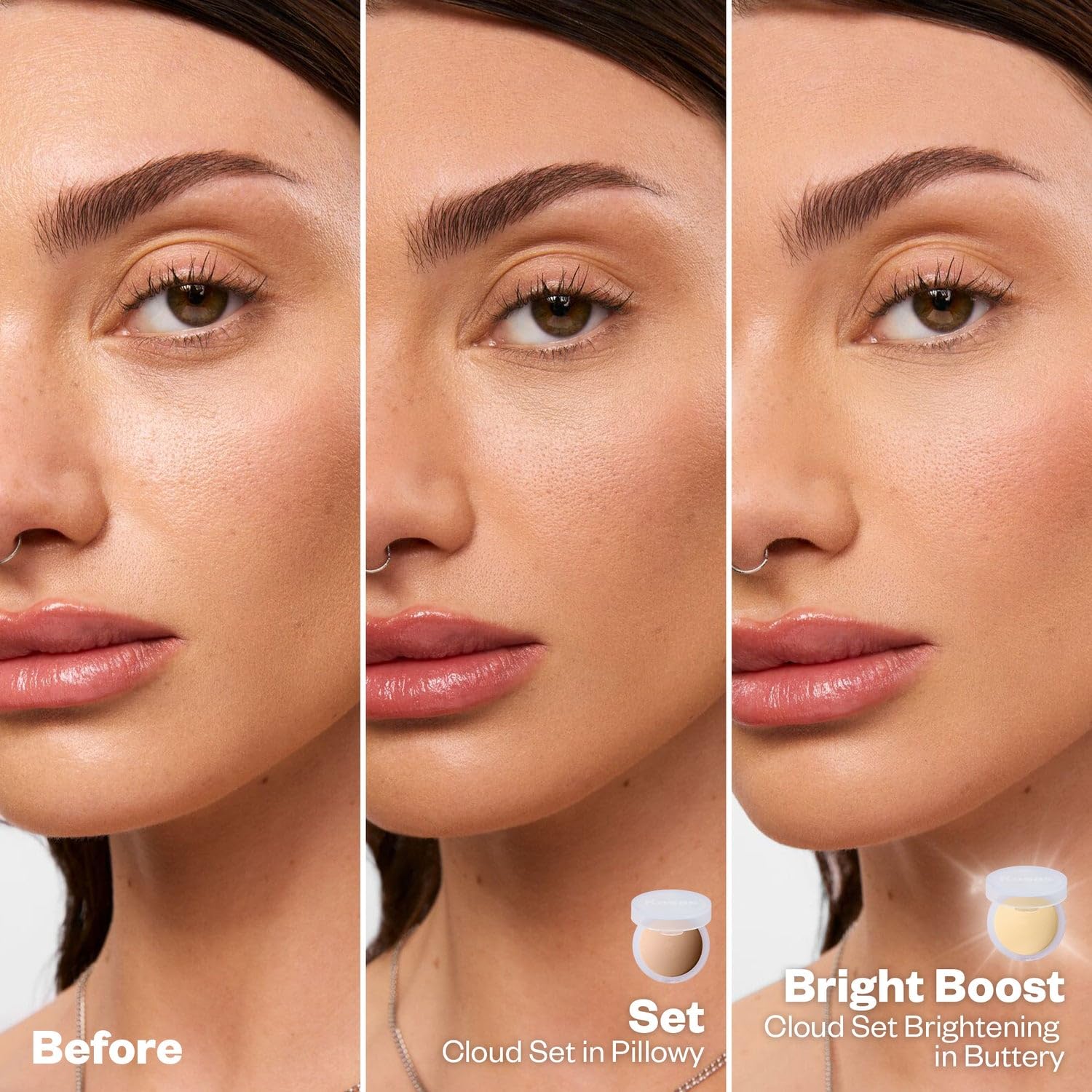 Kosas Cloud Set Pressed Setting Powder – Translucent Shine Control Face Powder, Soft Matte Finish, Comfy (Sheer Medium) Kosas buy supplements canada