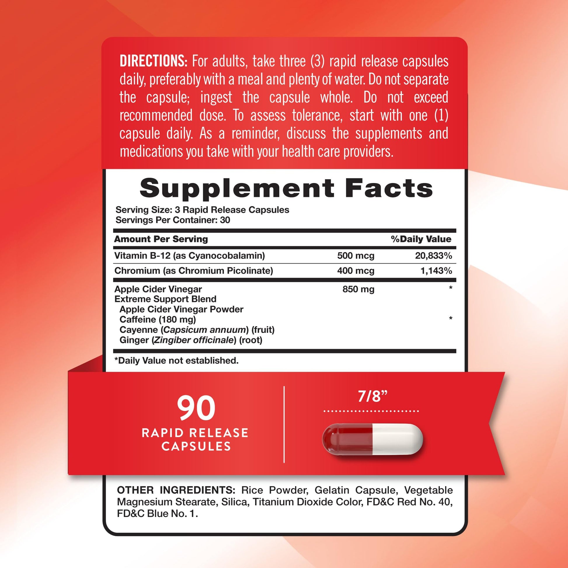 Nature's Truth Apple Cider Vinegar Pills | 90 Capsules | Non-GMO & Gluten Free Supplement Nature's Truth buy supplements canada