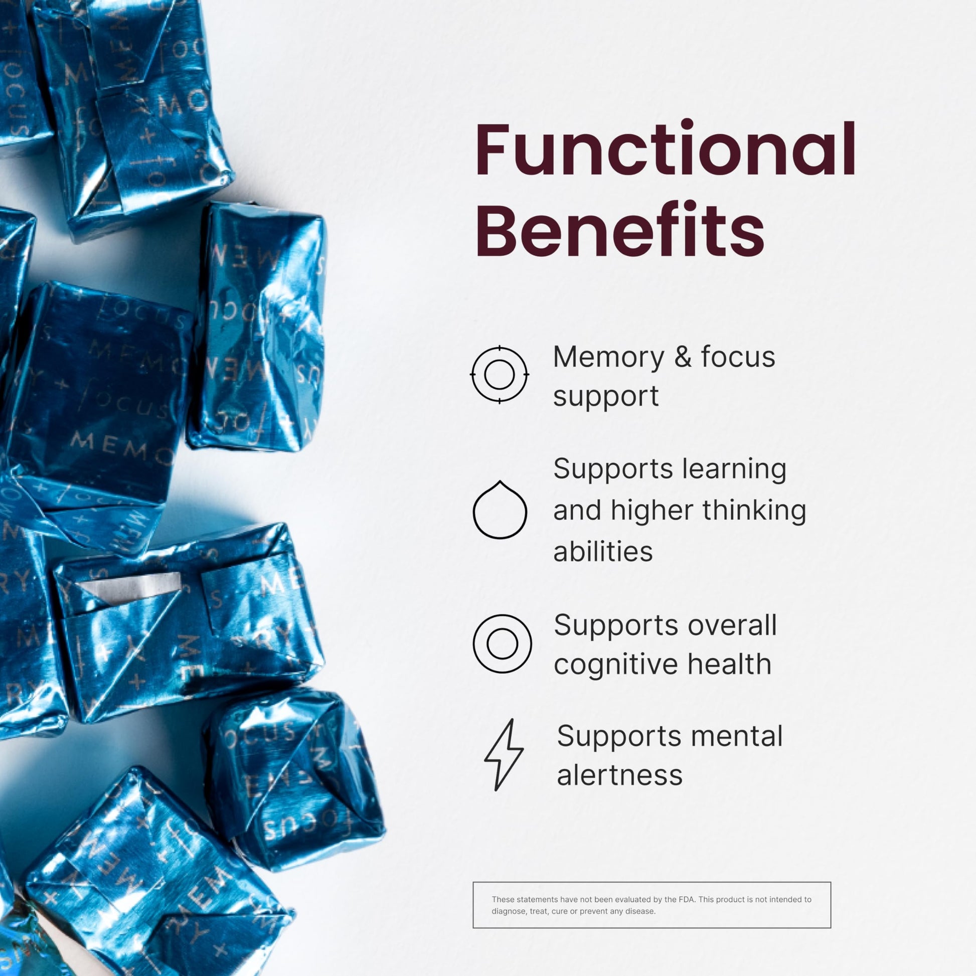 Humann Memory and Focus Chews, Brain Supplement for Mental Alertness with Beet Root Powder, Clinically Studied Nootropics, Resveratrol Plus Beet Root Powder, Blueberry Pomegranate Flavor, 30 Count Humann buy supplements canada
