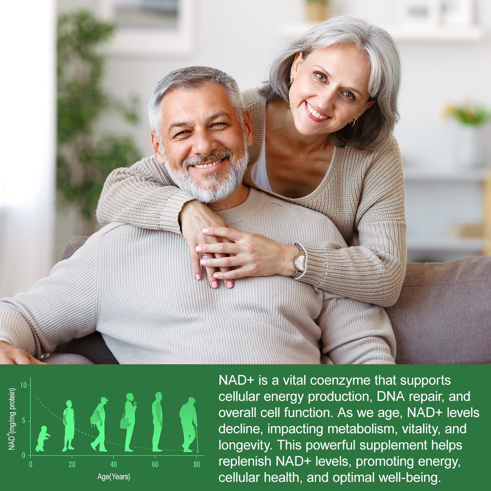 APU.FAIRY NAD Supplement,NAD Nicotinamide Riboside,Extra Strength NAD Alternative Liposomal,Boost NAD & Resveratrol + for Women & Men,Energy Anti-Aging,Cell Regeneration,120 Capsules sack-120 APU.FAIRY buy supplements canada