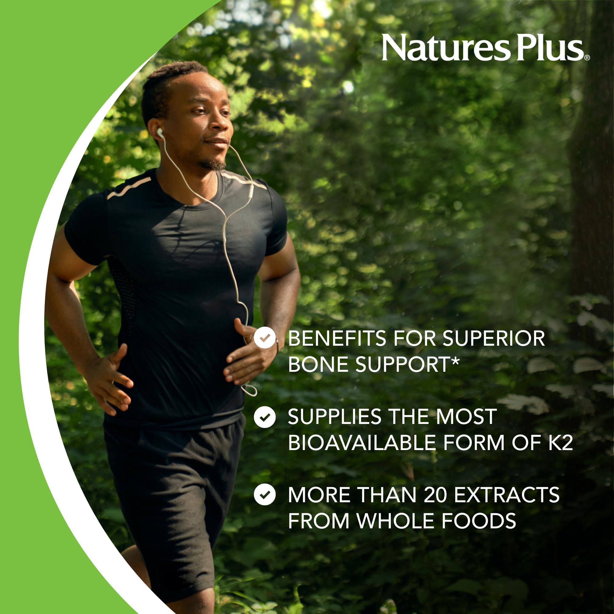 Nature's Plus Sol Garden Vit K2 120 mcg V Capsules, 60 Count NaturesPlus buy supplements canada
