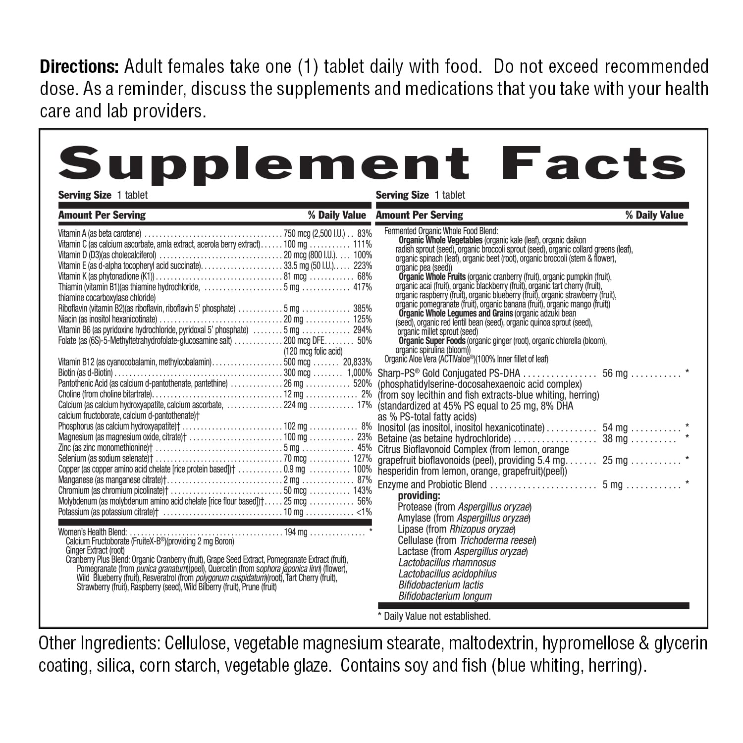Country Life CORE Daily-1 for Women 50+ Multivitamin - Formulated for Women Over 50, Complete Daily Nutrition with Women's Health Blend, Coenzymated B Vitamins, Probiotics, and Digestive Enzymes Country Life buy supplements canada