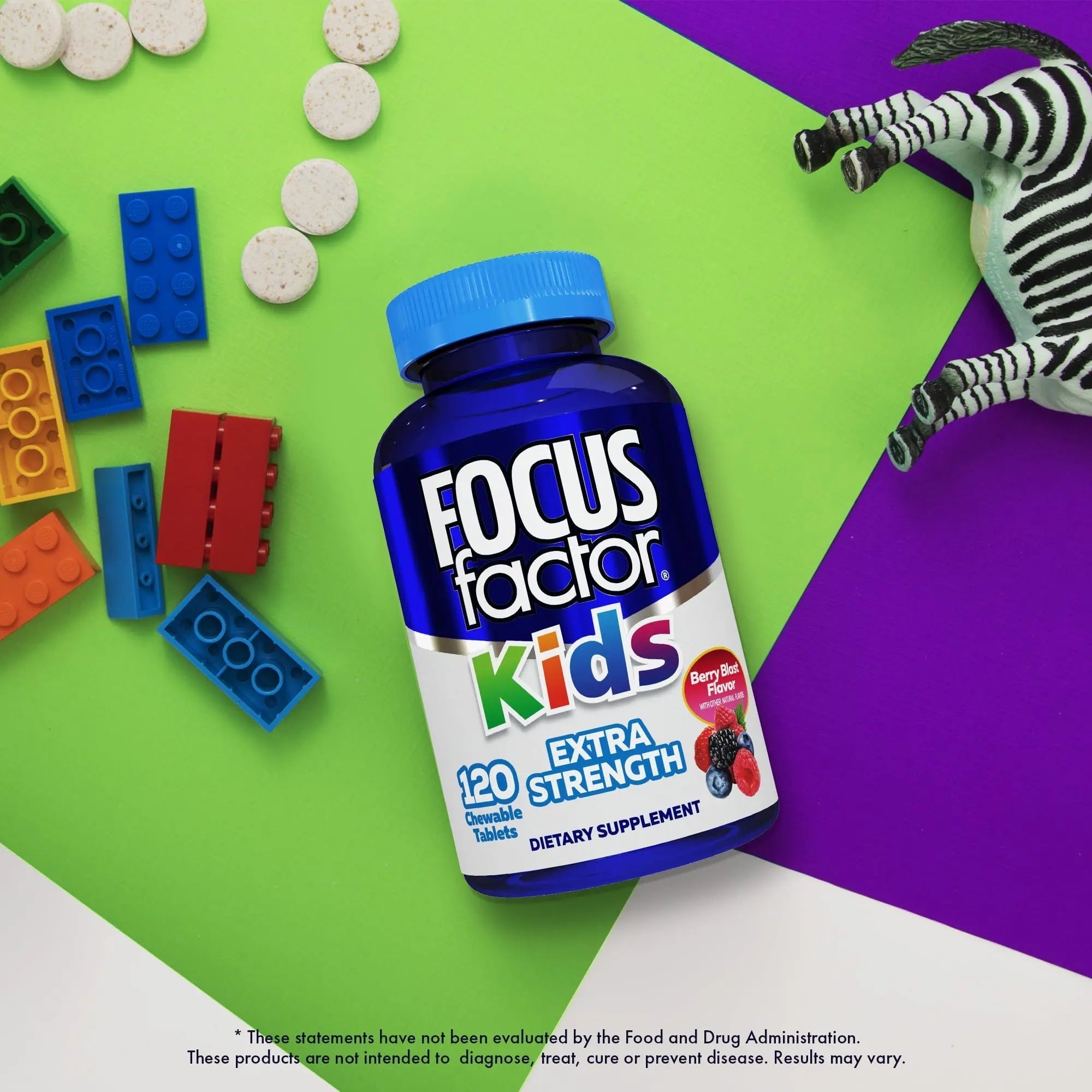 Focus Factor Kids Extra Strength Daily Chewable for Brain Health Support, 120 Count – Vitamins - Quality Formula Focus Factor buy supplements canada