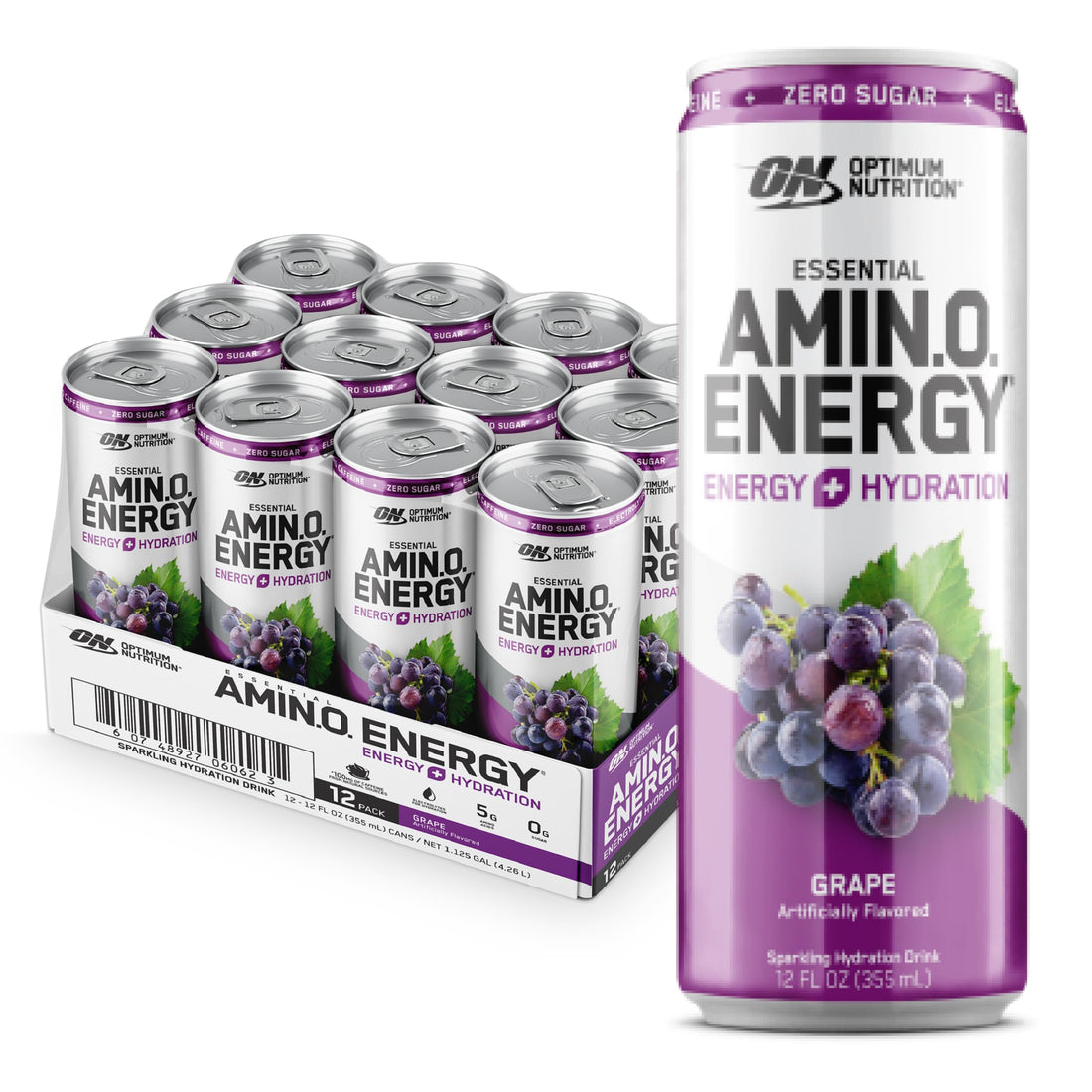 Optimum Nutrition Amino Energy Sparkling Hydration Drink, Electrolytes, Caffeine Optimum Nutrition buy supplements canada