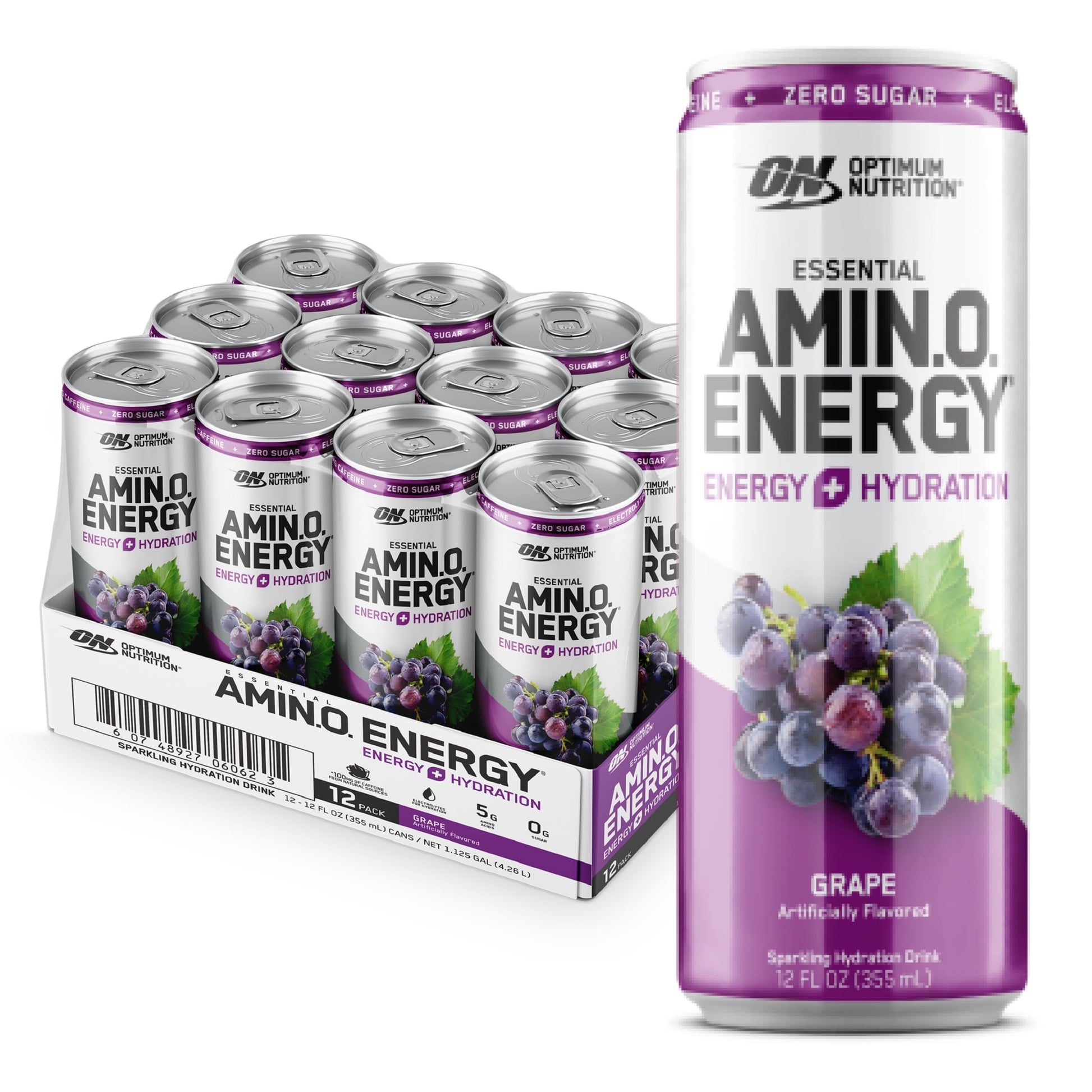 Optimum Nutrition Amino Energy Sparkling Hydration Drink, Electrolytes, Caffeine Optimum Nutrition buy supplements canada