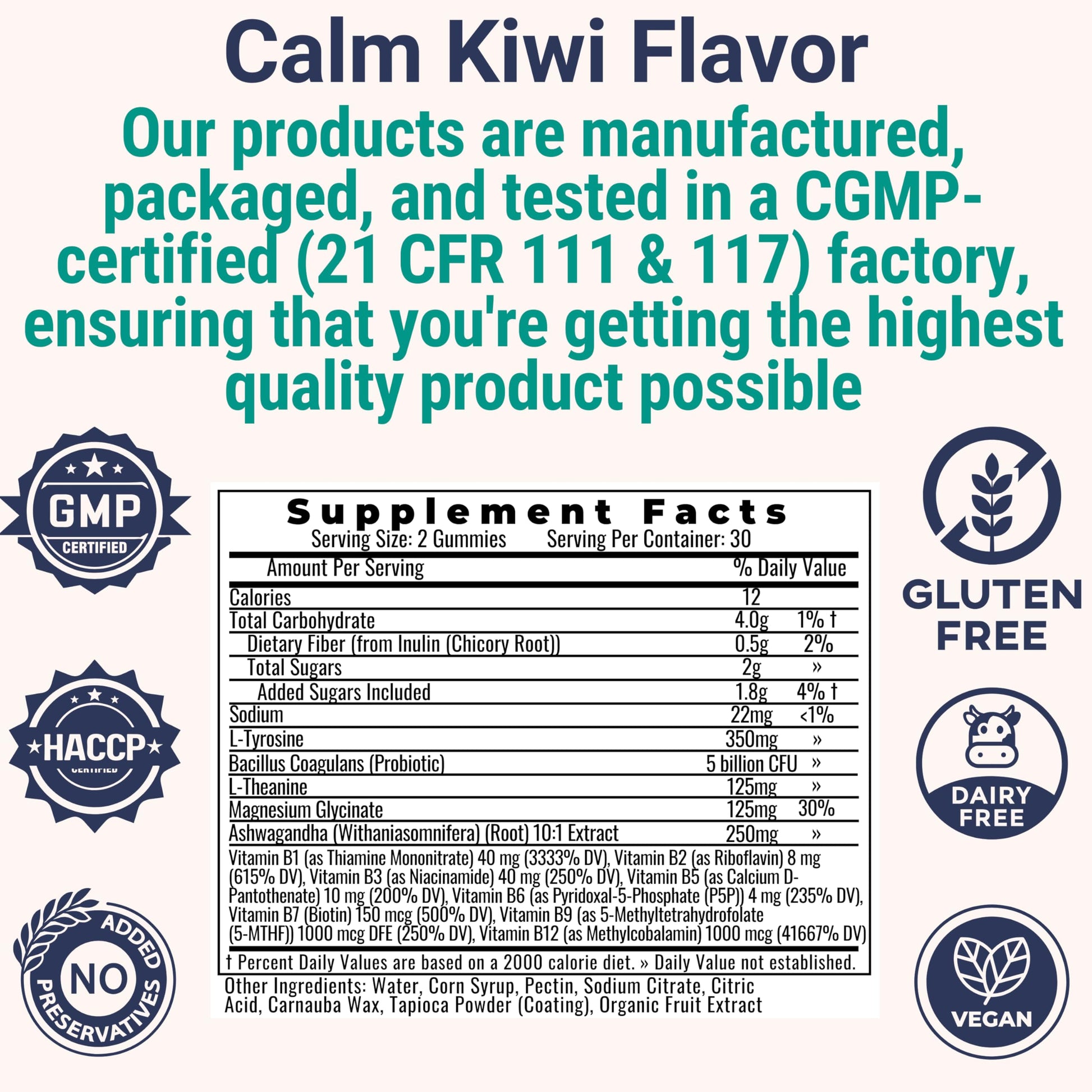 L-Tyrosine L-Theanine Methylated Vitamin B Complex Magnesium Glycinate Probiotic Fiber for Kids Adults Men Women w. Chicory Root Inulin 5-MTHF B12 P5P B6 B9 B5 B3 Powder Capsule Pill Supplement Alt SHIZAM buy supplements canada