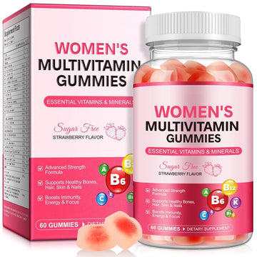 DCTTVHVD Multivitamin Gummies for Women, Natural Multi Vitamins, Boosts Immunity, Energy & Focus, Womens Daily Multivitamin Gummy DCTTVHVD buy supplements canada
