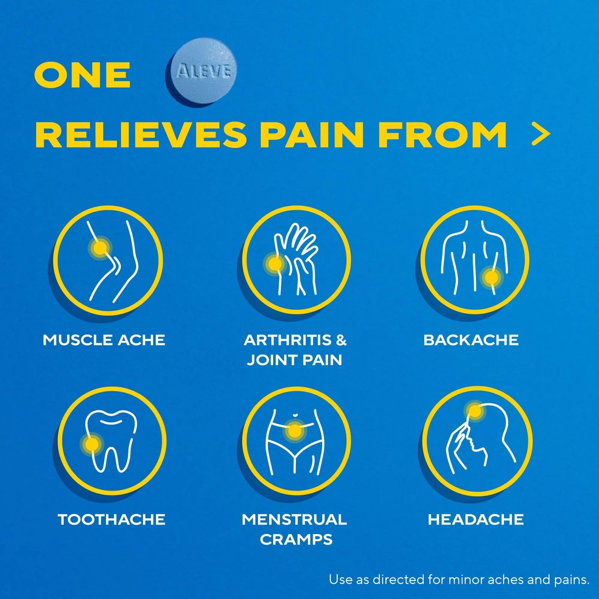 Aleve Pain Reliever & Fever Reducer Tablets, Naproxen Sodium, Headache, Back and Body Pain Relief Medicine, 270 Count Aleve buy supplements canada
