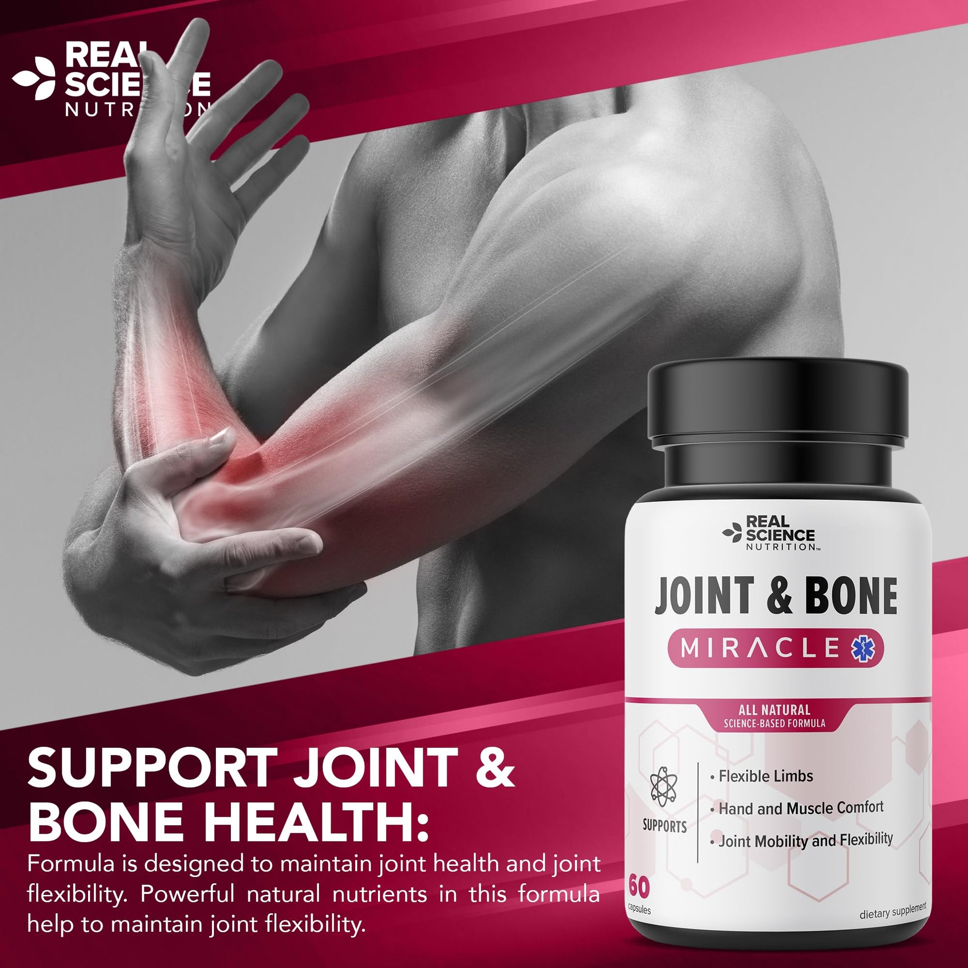 Real Science Nutrition Offers Joint & Bone Miracle for Enhanced Joint Mobility and Alleviating Muscle Discomfort Real Science Nutrition buy supplements canada