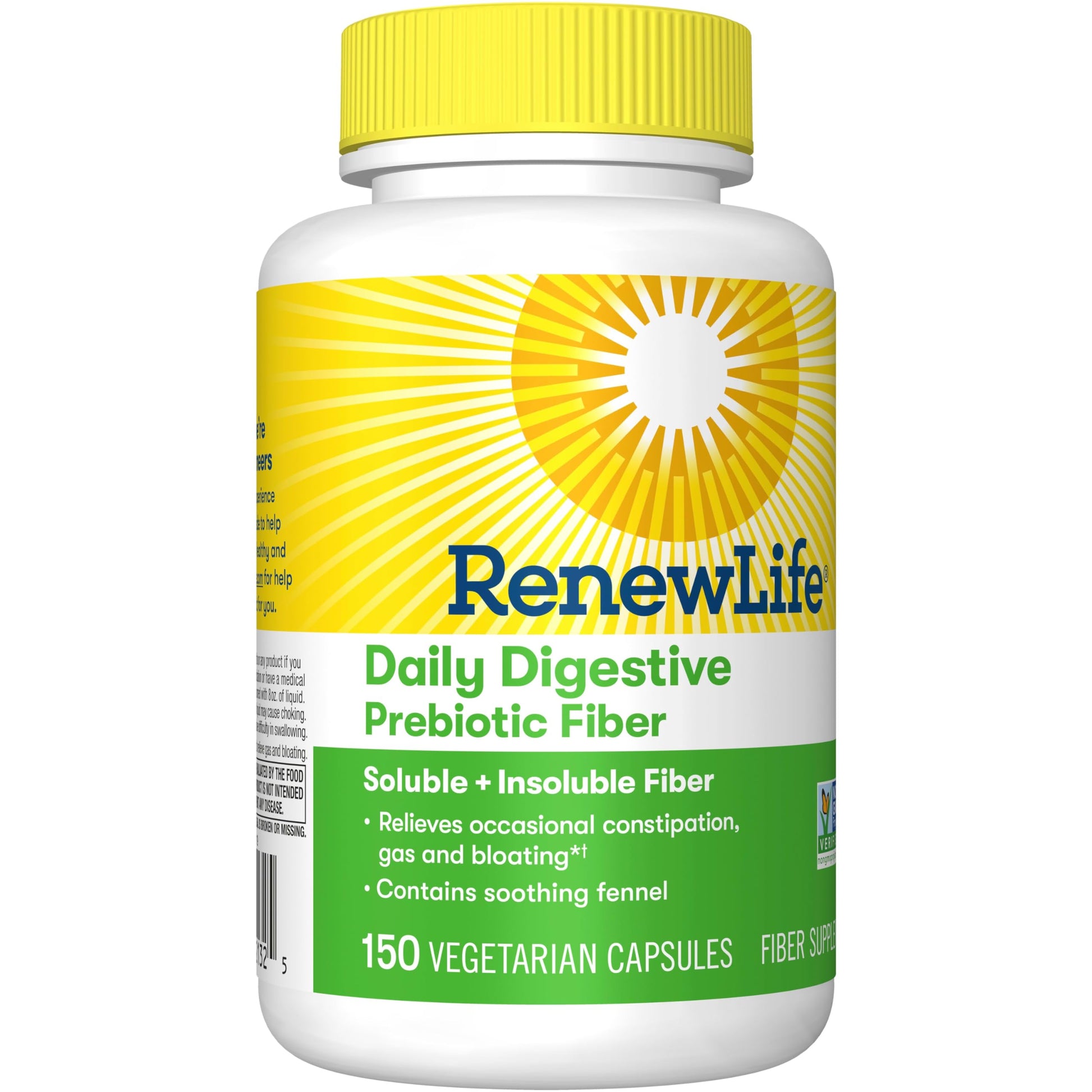 Renew Life Adult Daily Digestive Prebiotic Fiber, 150 Vegetarian Capsules Renew Life buy supplements canada