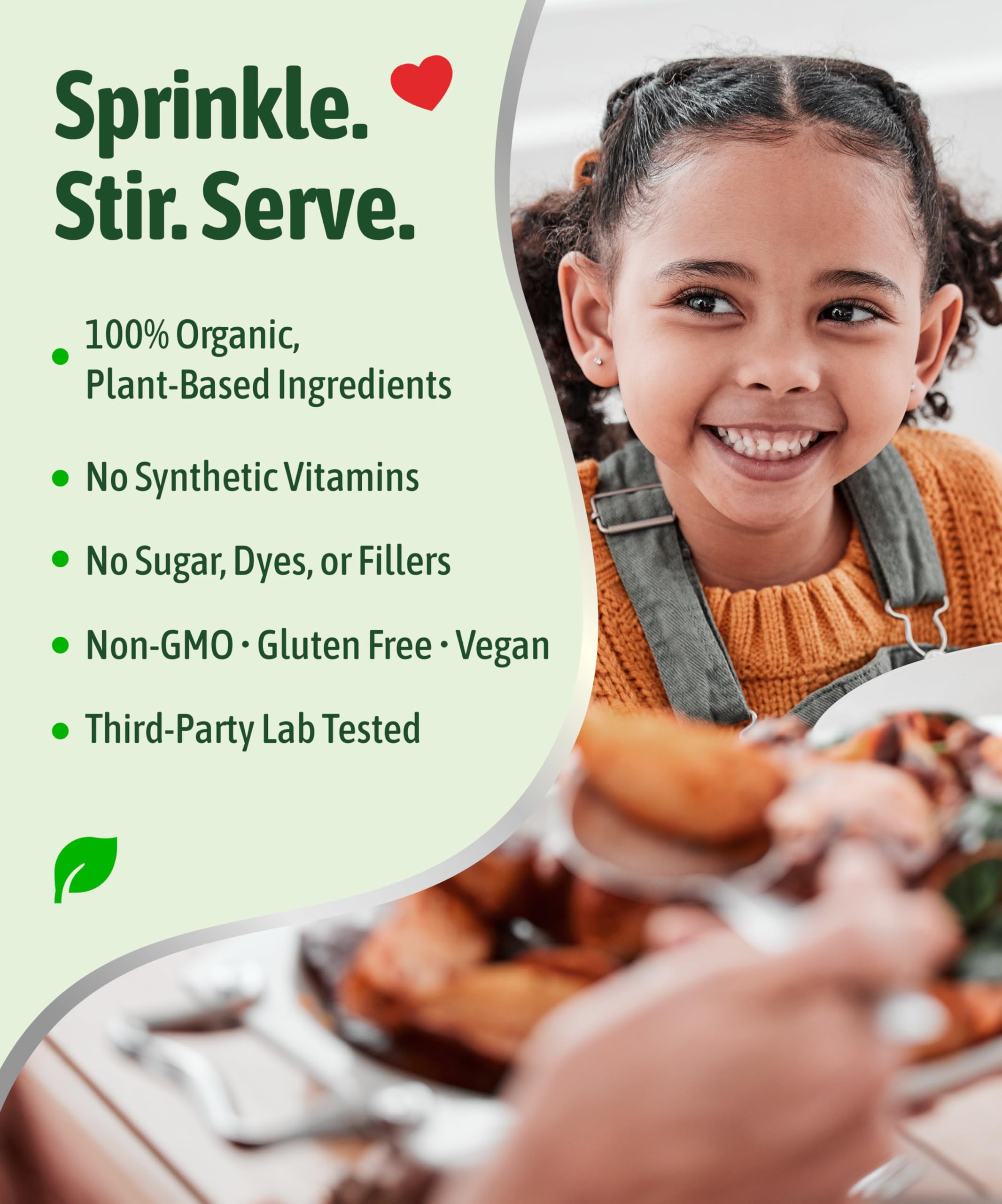 InviNutri Superfood Powder for Sensory & Picky Eaters. A TINY scoop- 40x Nutrient-Rich, 30mg Sulforaphane for Detox. Organic Microgreens, Fruits & Veggies - Blends Invisibly into Most Meals - 24 serv. InviNutri Invisible Nutrition buy supplements canada