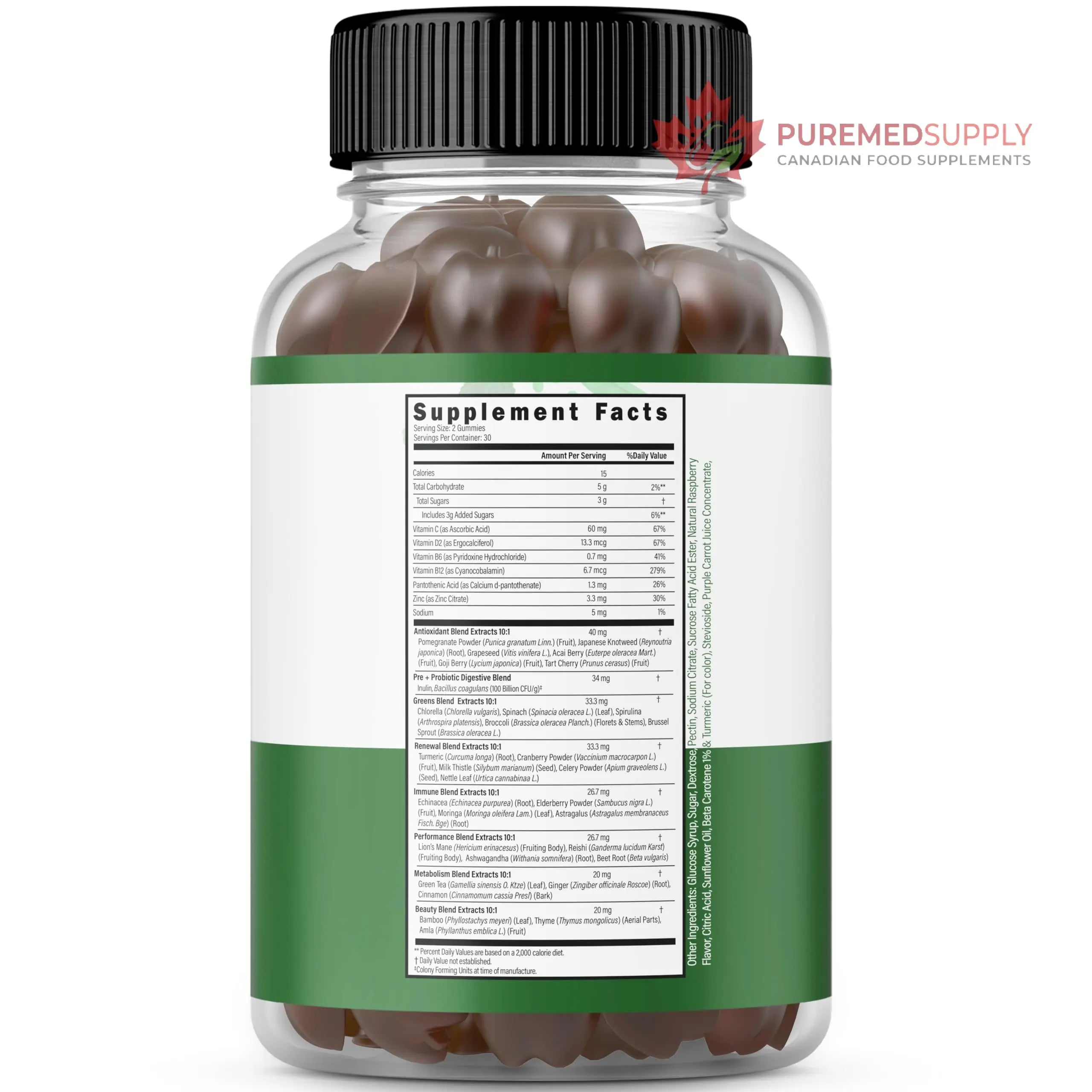 Colostrum (120 Count) Bovine Colostrum Capsules Supplement and Supergreens (60 Gummies) Superfood for Immunity Support with Greens Supplements with 8 Ingredient Power Blend - Vegan Safe & Made in USA DORADO NUTRITION buy supplements canada