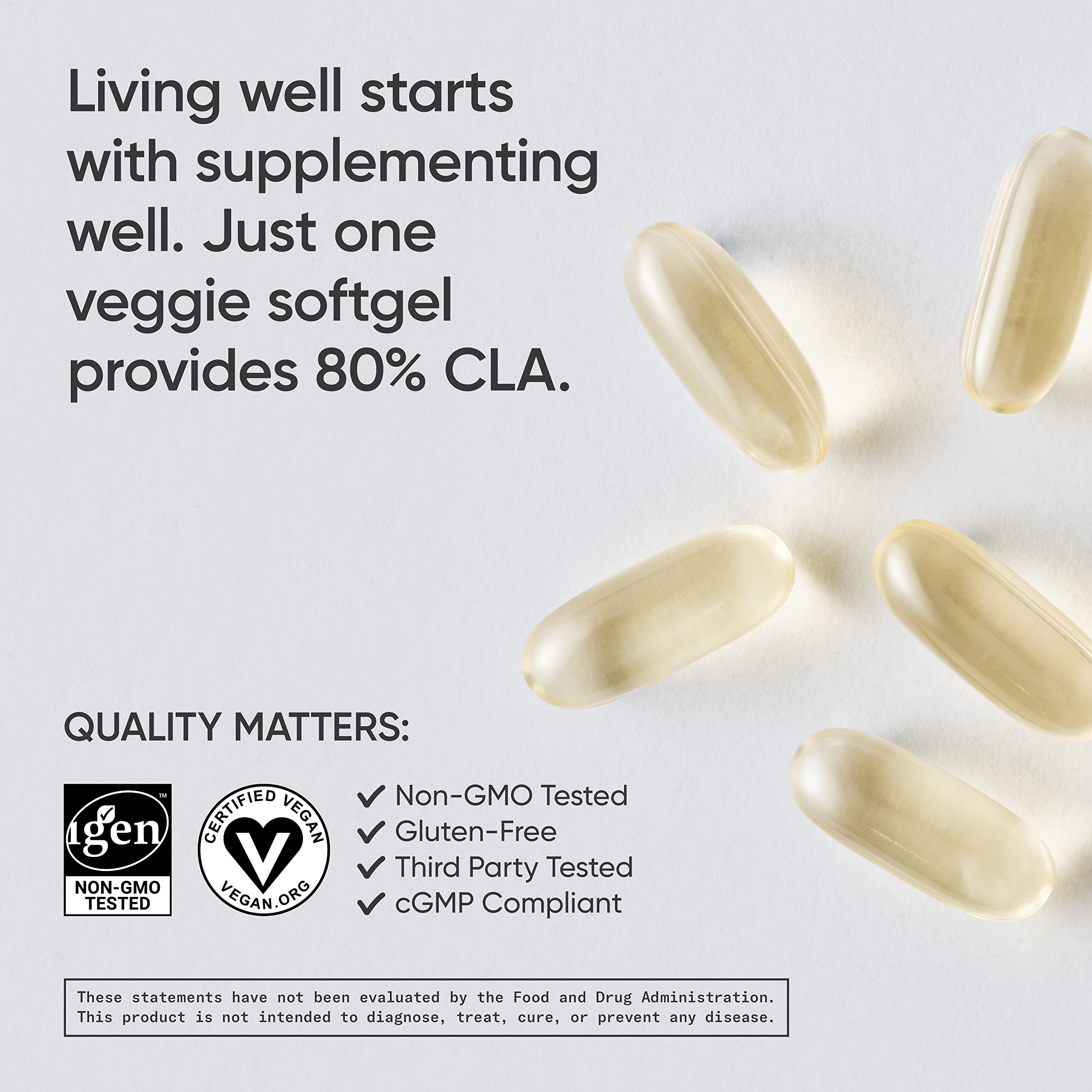 Sports Research Vegan CLA - 1250mg with Active Conjugated Linoleic Acid for Men Sports Research buy supplements canada