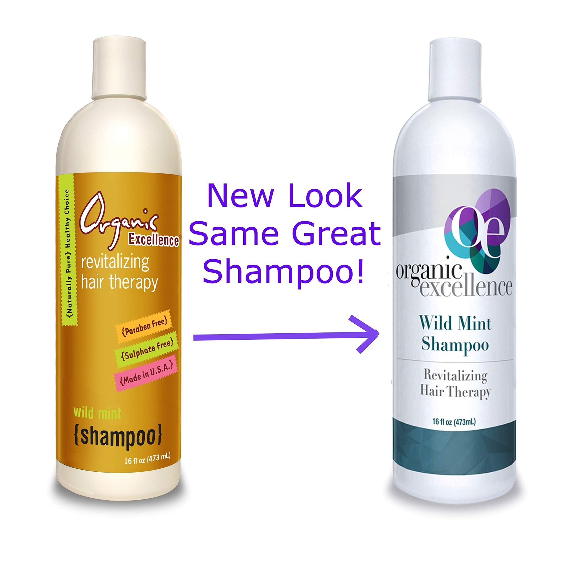 Organic Excellence Wild Mint Shampoo - 16 oz Organic Excellence buy supplements canada