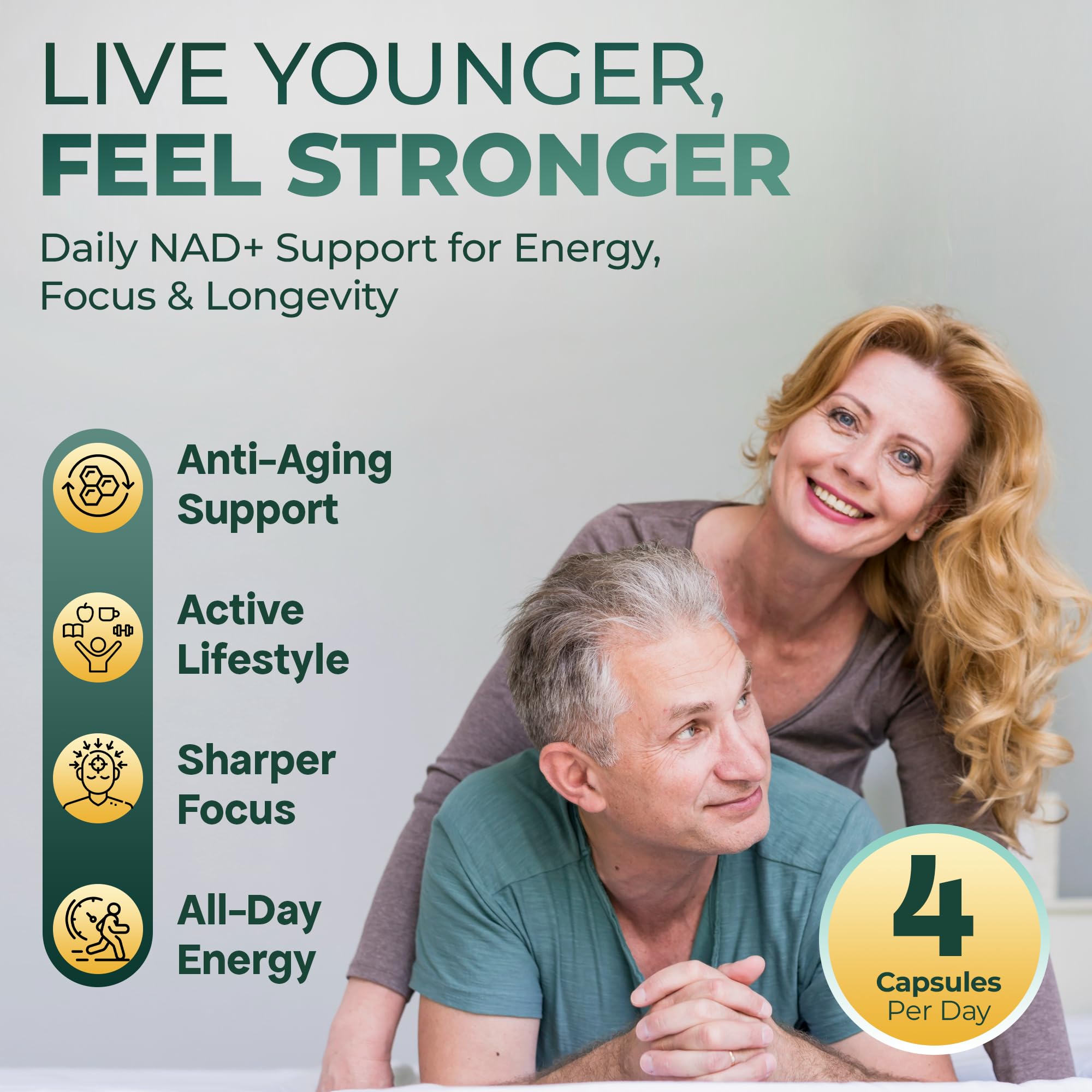 UPLIFE NAD+ Supplement 1,372mg – Liposomal NAD+ with CoQ10, Resveratrol, Spermidine, L-Theanine, Apigenin & PQQ – NMNH Alternative Booster Cellular Energy, Healthy Aging, Immune Health – 120 Capsules UPLIFE buy supplements canada