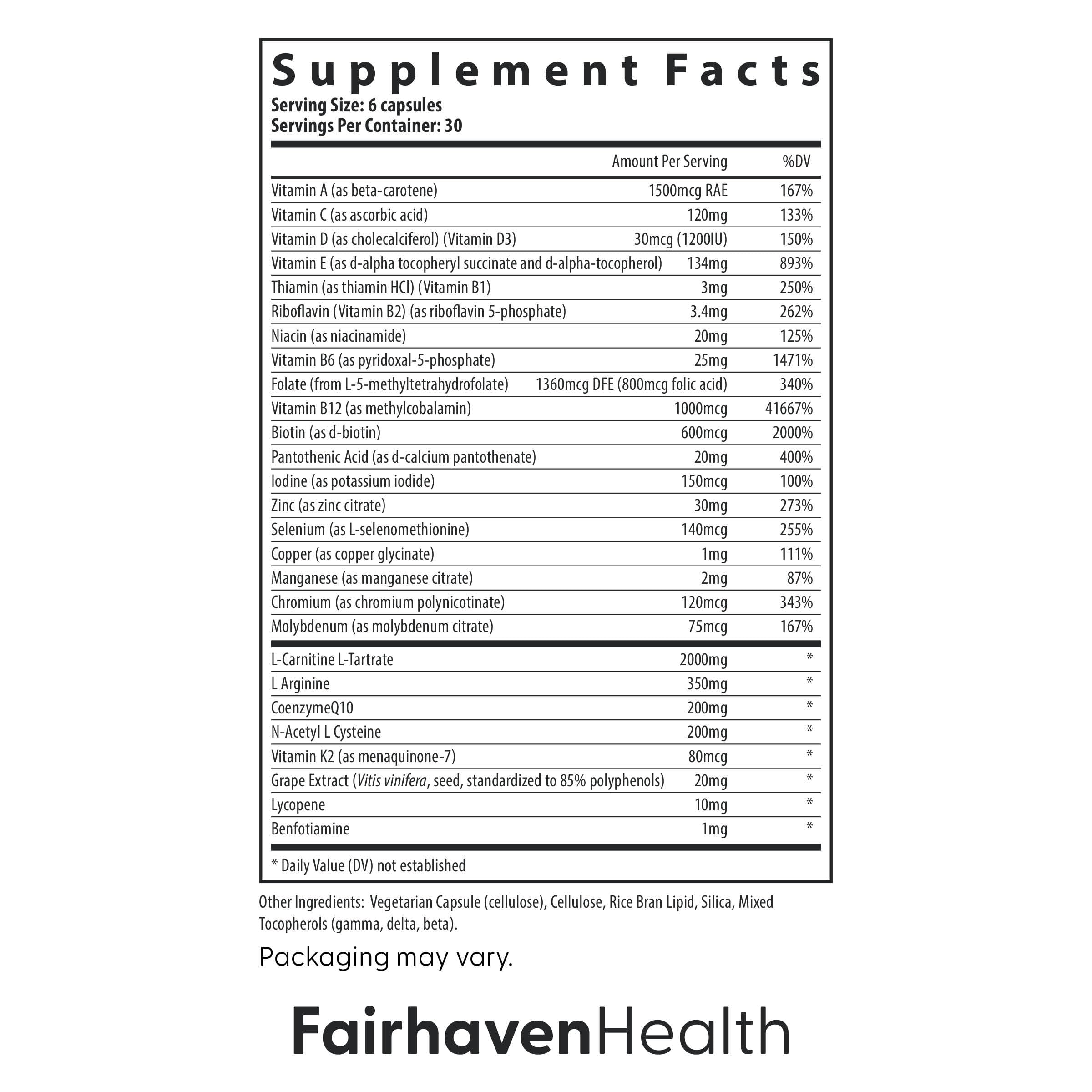Fairhaven Health FH Pro for Men | Clinically Studied Premium Prenatal Fertility Supplements for Men | Male Fertility Supplements | Count and Motility Support Pre-Conception for Him | 180 Capsules Fairhaven Health buy supplements canada