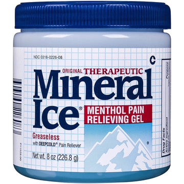 Mineral Ice Pain Relieving Gel - 8 oz, Pack of 4 Mineral Ice buy supplements canada