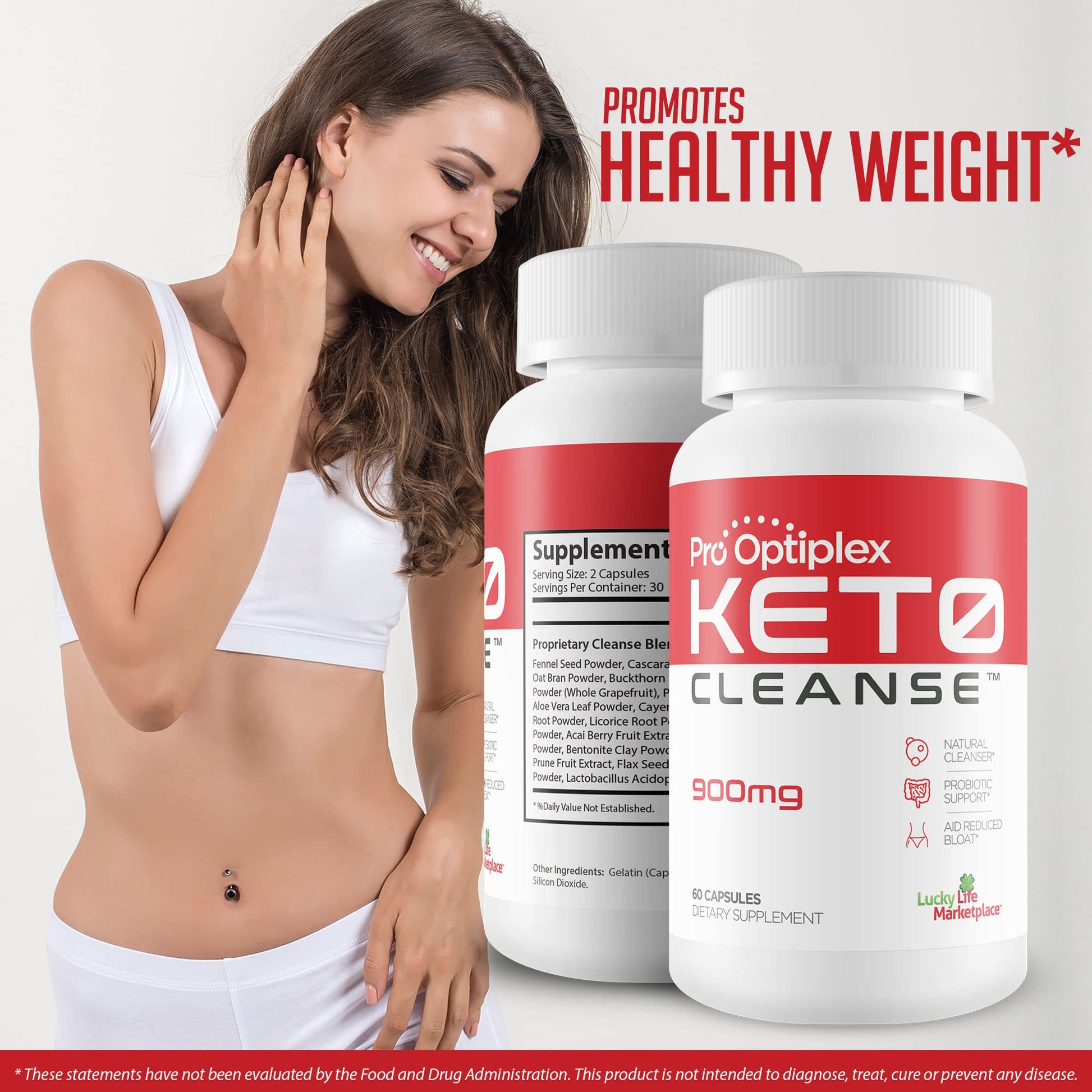 Pro Optiplex Keto Cleanse - Cleanse & Detox Naturally - Herbal Keto Cleanse with Probiotic healthsupps.co.uk buy supplements canada