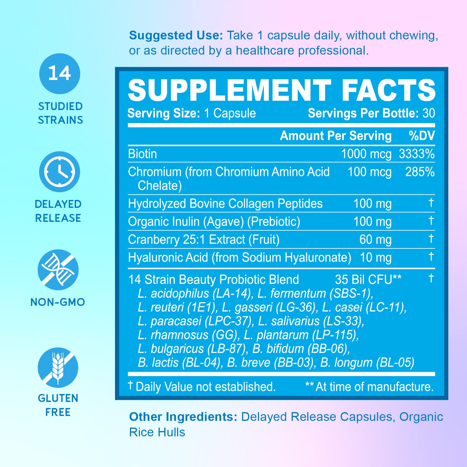 BioEmblem Beauty Probiotics for Women and Joint Support BioEmblem buy supplements canada