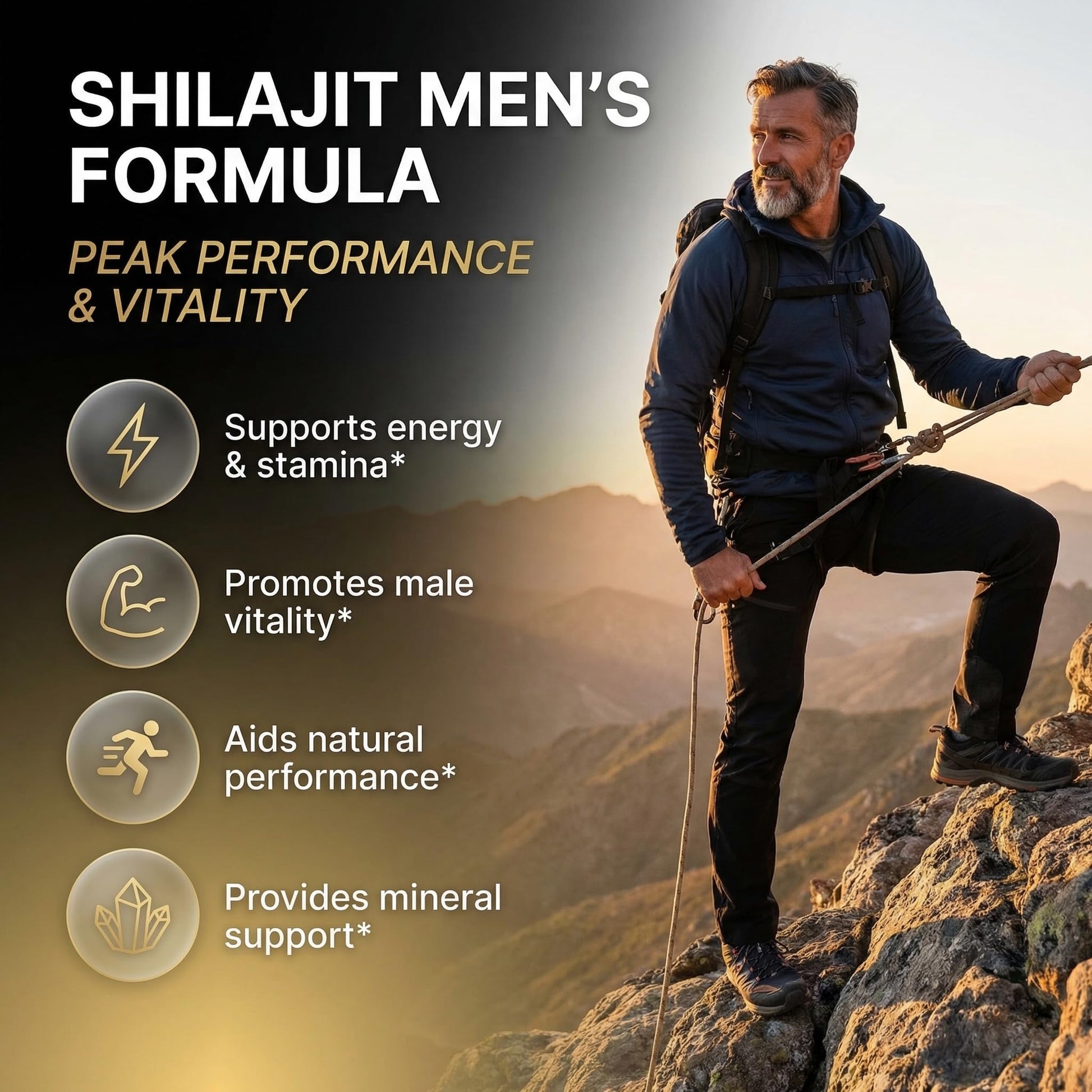 Clean Nutraceuticals Shilajit Supplement for Men with Sea Moss, Tongkat Ali, Ashwagandha, Boron, Zinc, CoQ10, PQQ - Fulvic Acid Capsules - Energy Support - 90 Count - Resin, Gummy & Powder Alternative Clean Nutraceuticals buy supplements canada