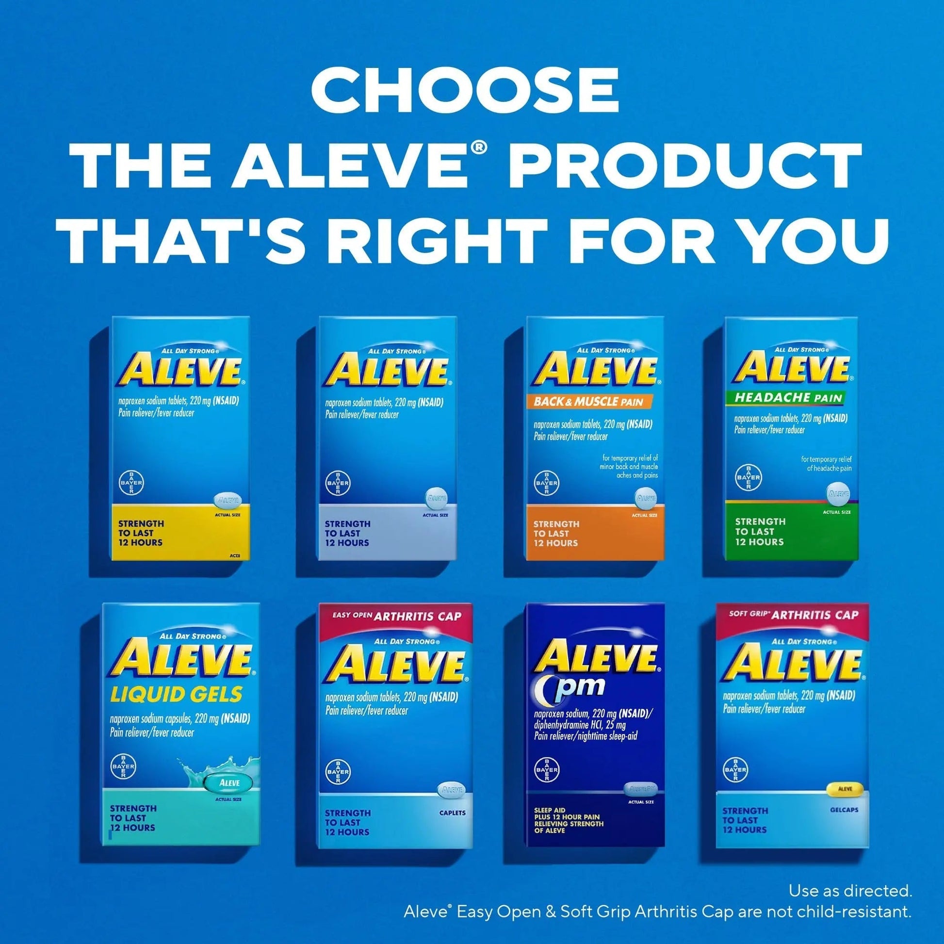 Aleve Pain Relief Naproxen Sodium Caplets ‐ 50 Count Aleve buy supplements canada