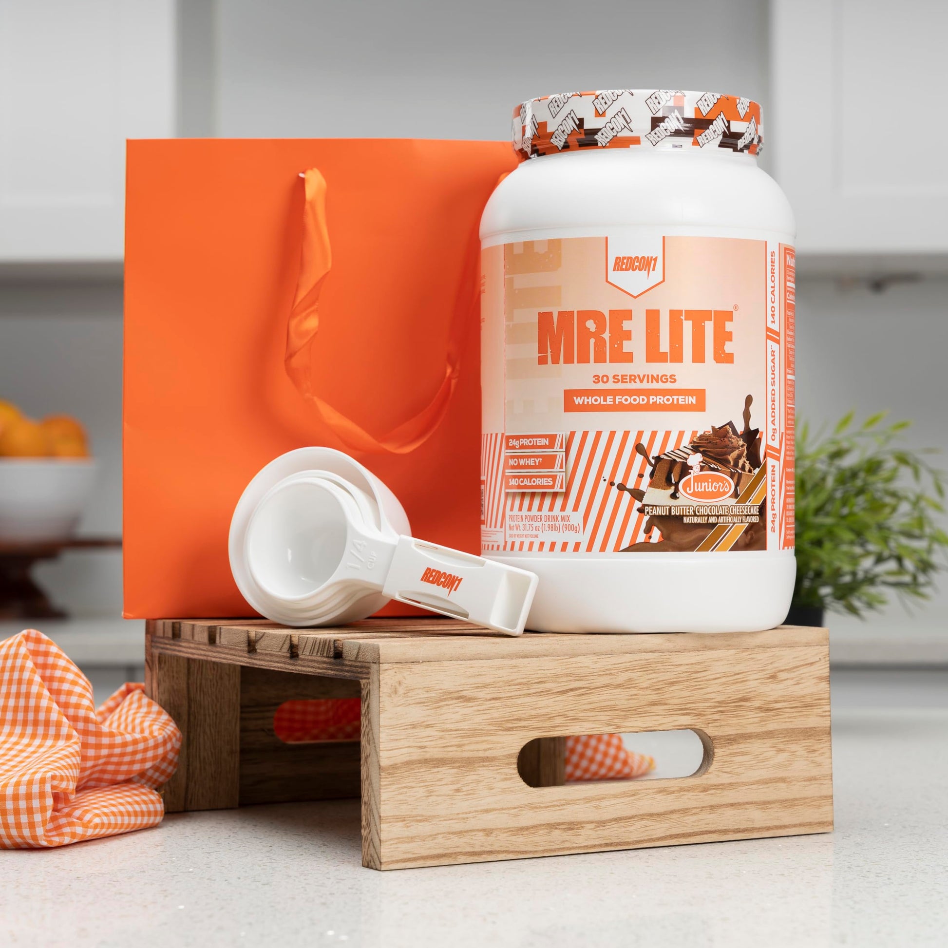 REDCON1 MRE Lite Whole Food Protein Powder, Juniors, Peanut Butter Chocolate REDCON1 buy supplements canada