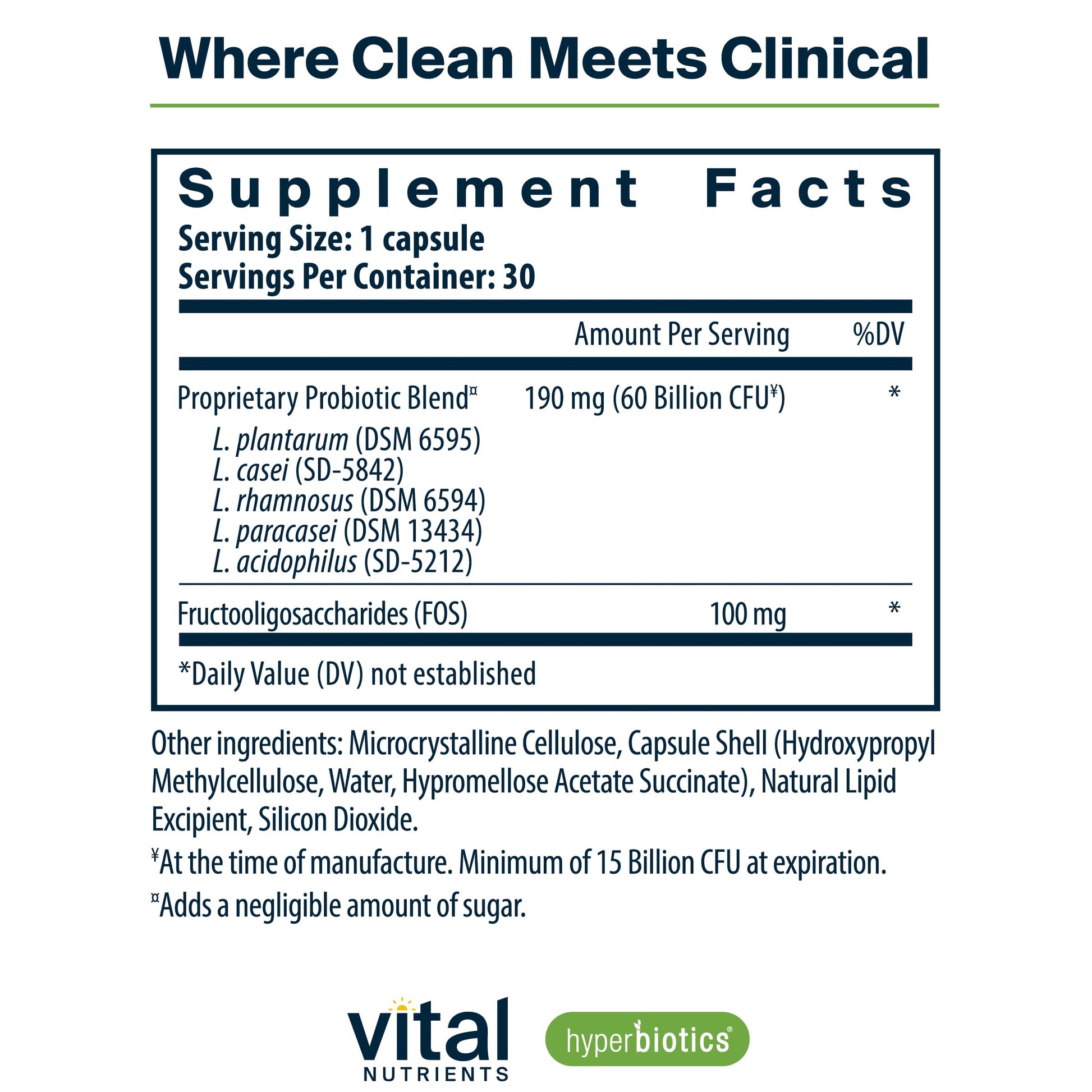 Hyperbiotics Vital Nutrients Prebiotic and Probiotic for Women and Men | 60 Billion CFU | Pre and Probiotics Supports Digestive Health, Constipation, Diarrhea, Hyperbiotics buy supplements canada