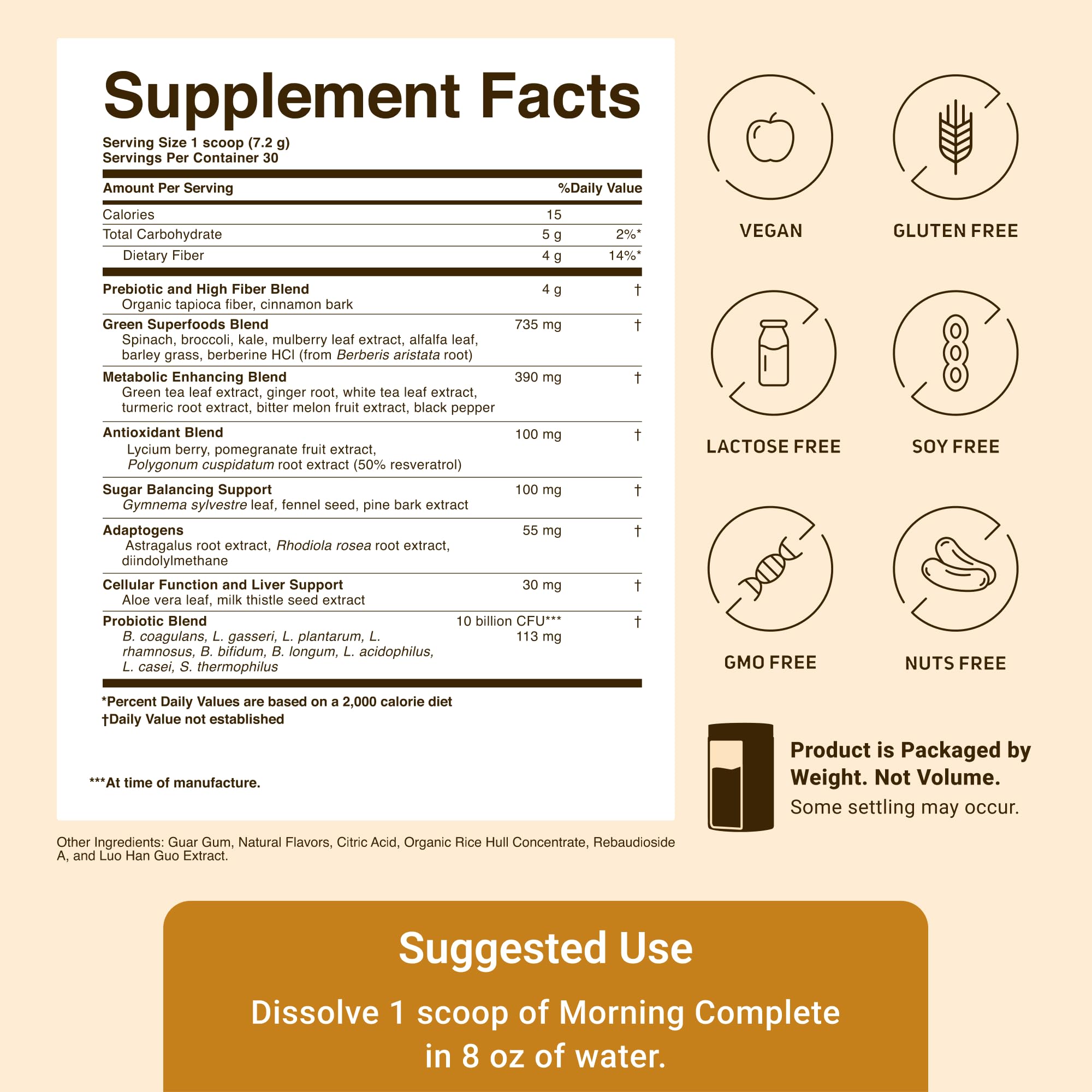 ACTIVATEDYOU Morning Complete Daily Wellness Greens Superfood Drink Mix for Gut Health w/Prebiotics, Probiotics, Antioxidants, Green Superfoods ACTIVATEDYOU buy supplements canada