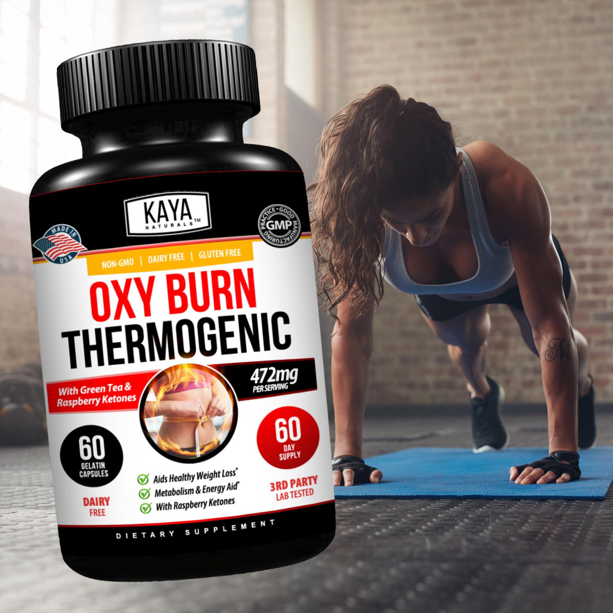 Kaya Naturals Supreme Fat Burner - Weight Loss Pills Women & Men - Appetite Suppressant Supplement - Powerful Thermogenic Diet Pills Kaya Naturals buy supplements canada