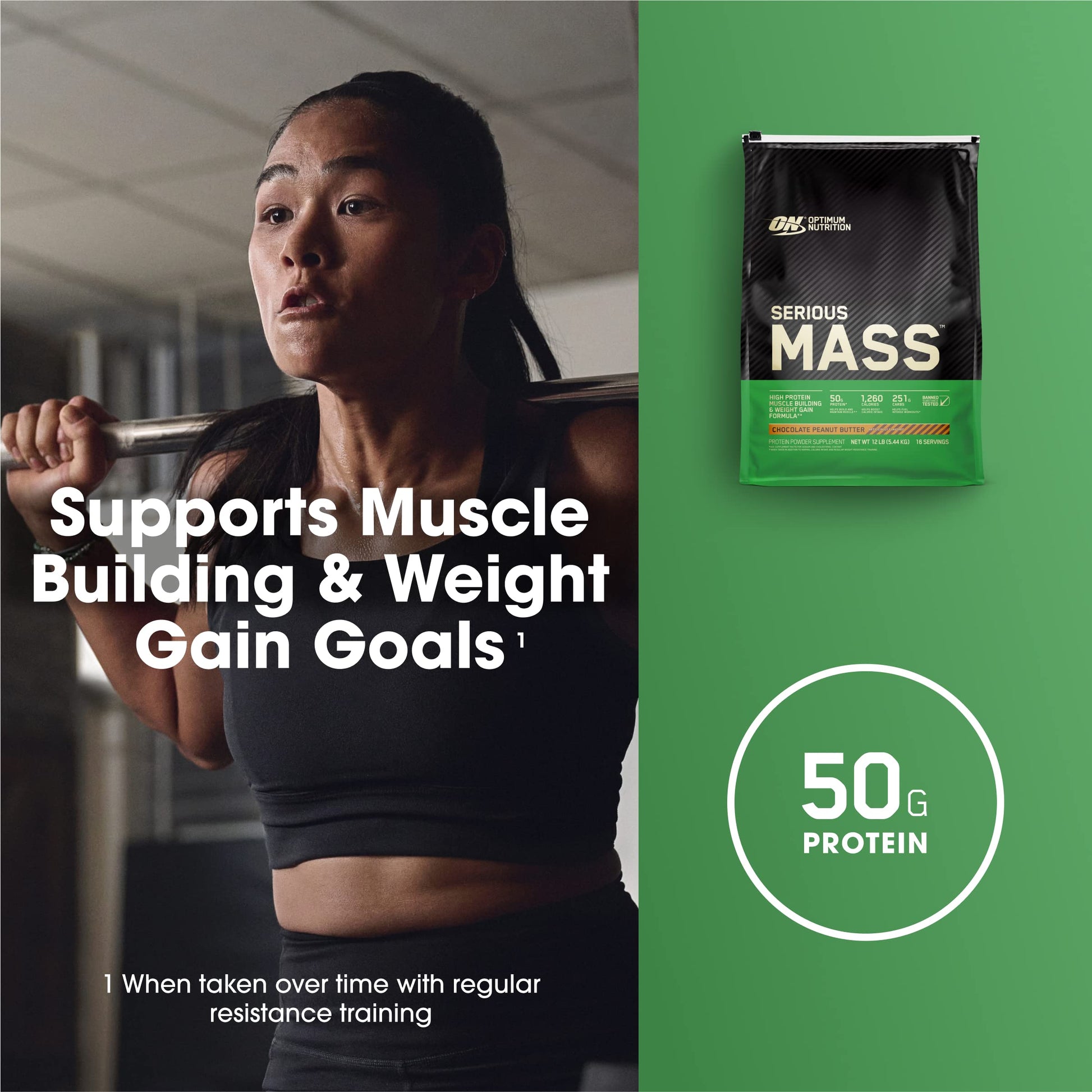 Optimum Nutrition Serious Mass, Weight Gainer Protein Powder for Muscle Gain, Added Optimum Nutrition buy supplements canada