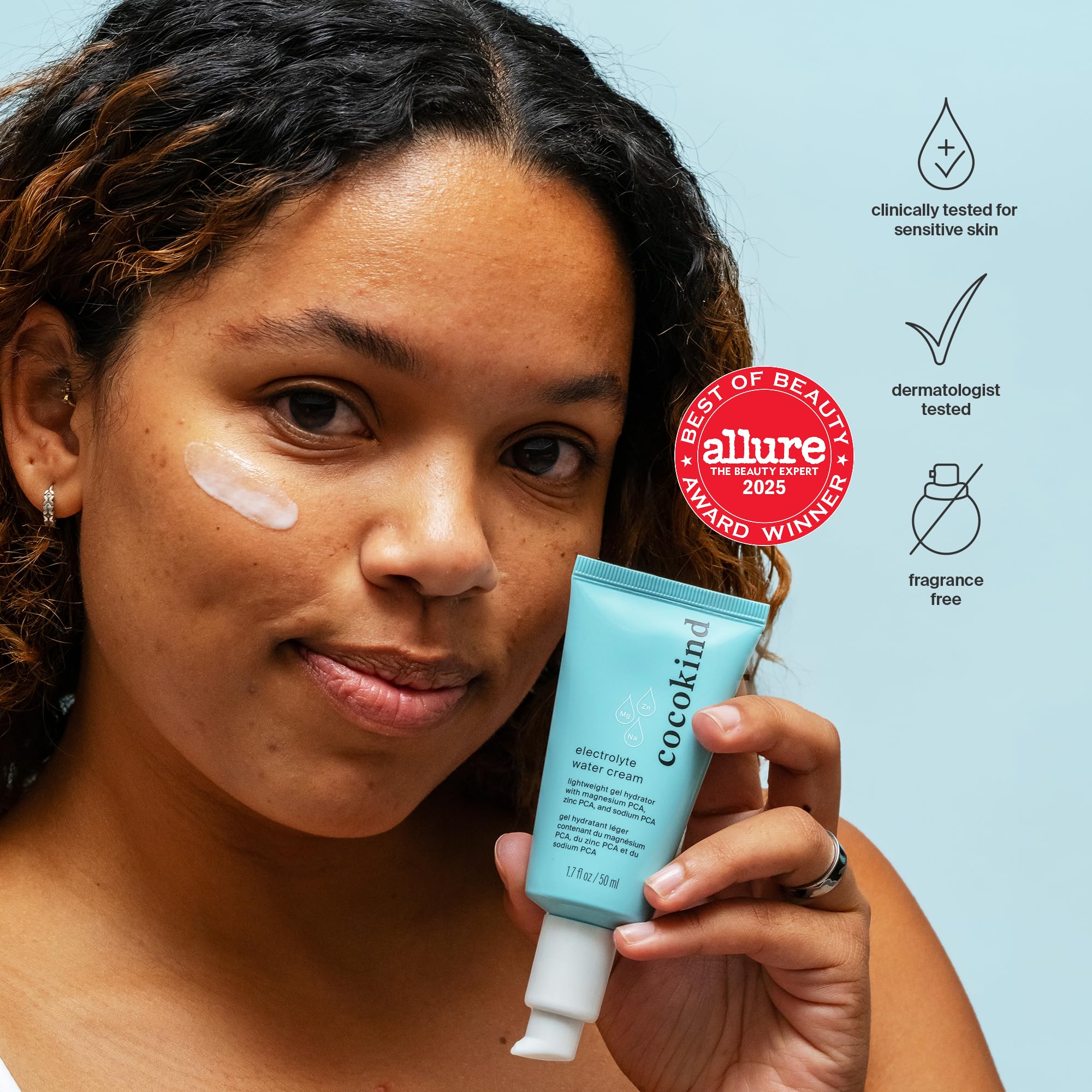 Cocokind Electrolyte Water Cream | Lightweight Water Gel Moisturizer | Balanced Hydrating Day Cream for All Skin Types | 1.7 Fl Oz Cocokind buy supplements canada