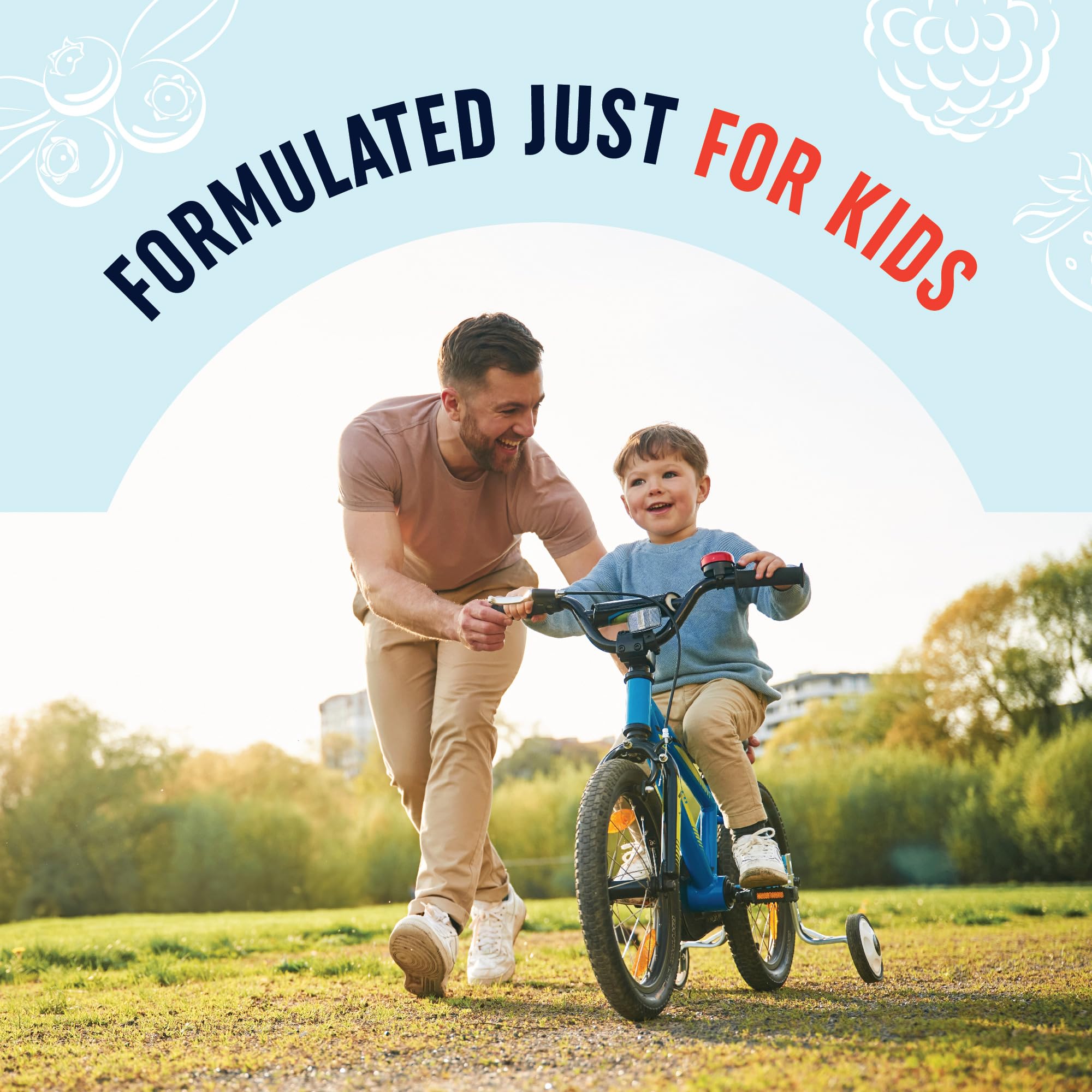 Kids Probiotic Gummies | 2 Billion Probiotics + 100mg Prebiotic Fiber for Immune & Digestion Support | Low Sugar Per Serving | For Children Ages 2+ | Gluten-Free, MAV NUTRITION buy supplements canada