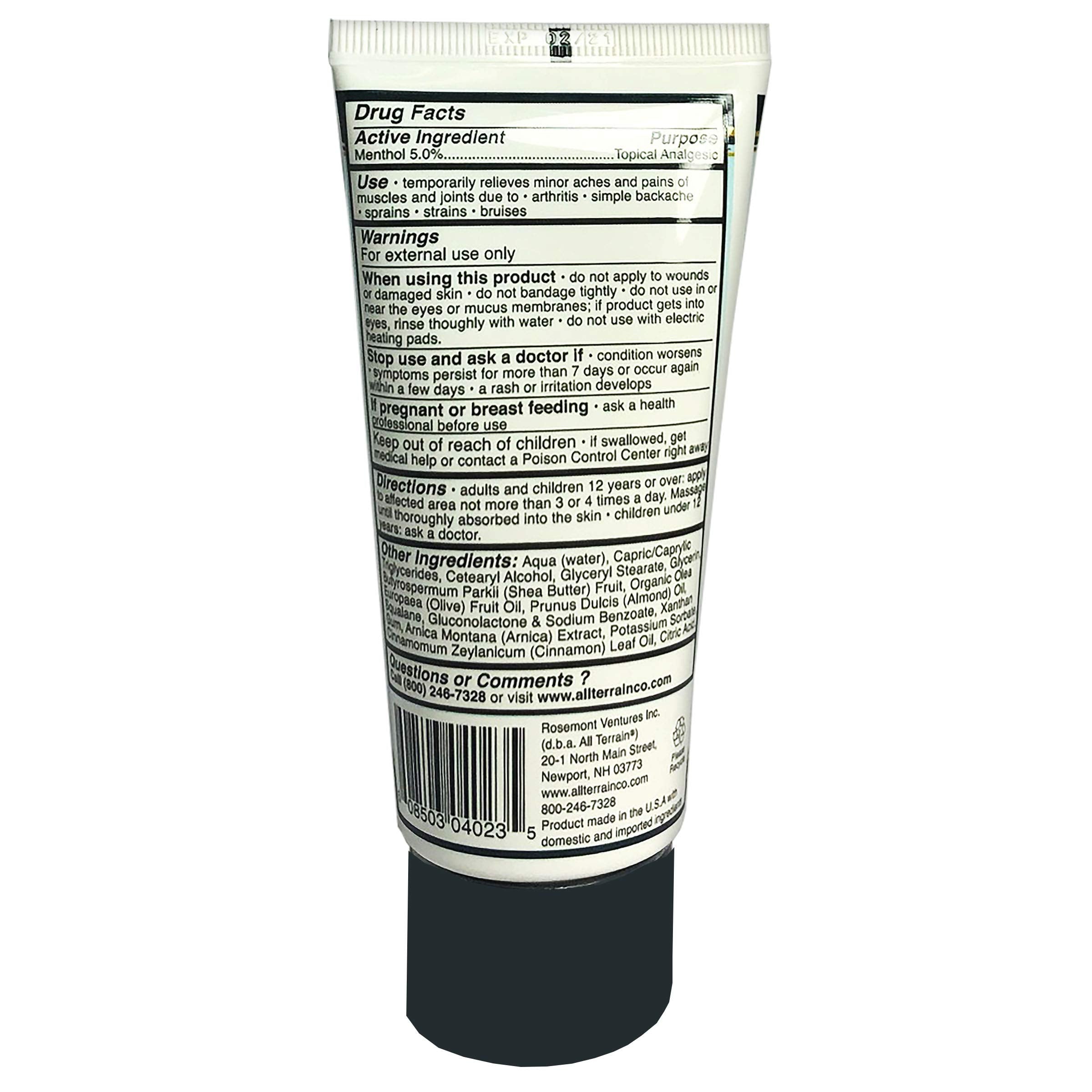 All Terrain Recovery Rub Soothing Massage Cream 3oz, Natural Relief for Muscle Aches and Pains All Terrain buy supplements canada