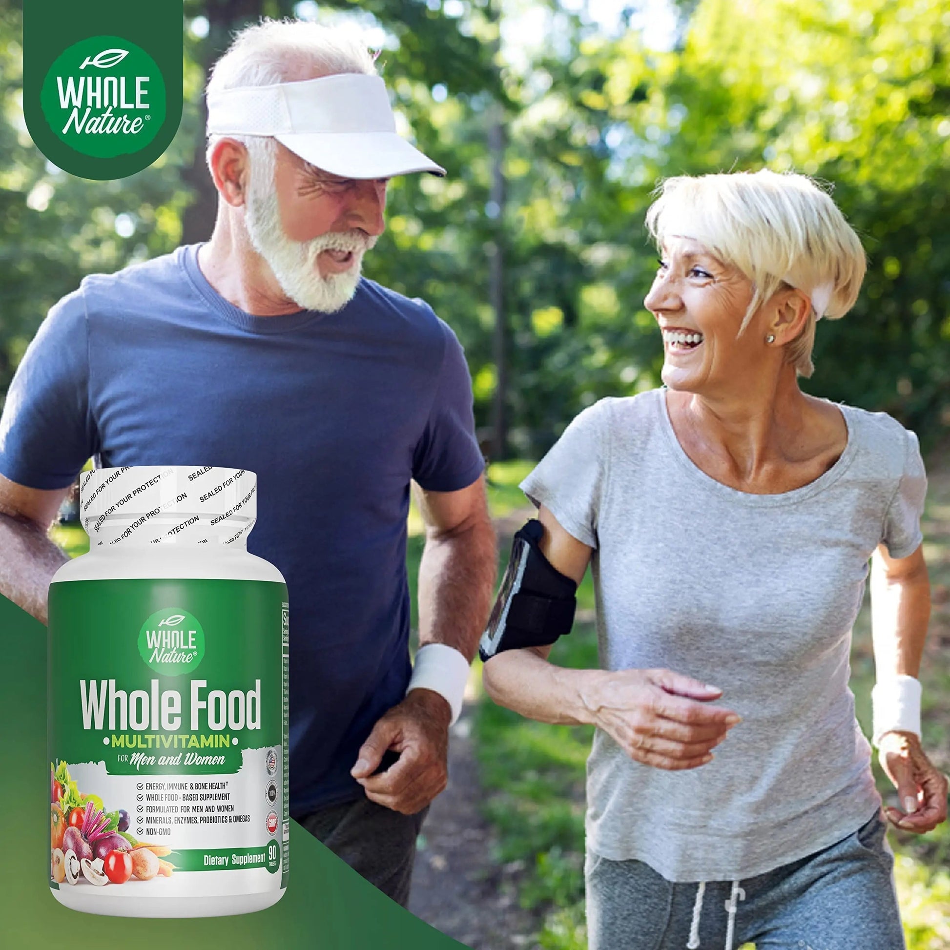 Whole Nature Whole Food Multivitamin for Men and Women Complete Daily Superfood Vitamins Plus Minerals Digestive Enzymes Whole Nature buy supplements canada