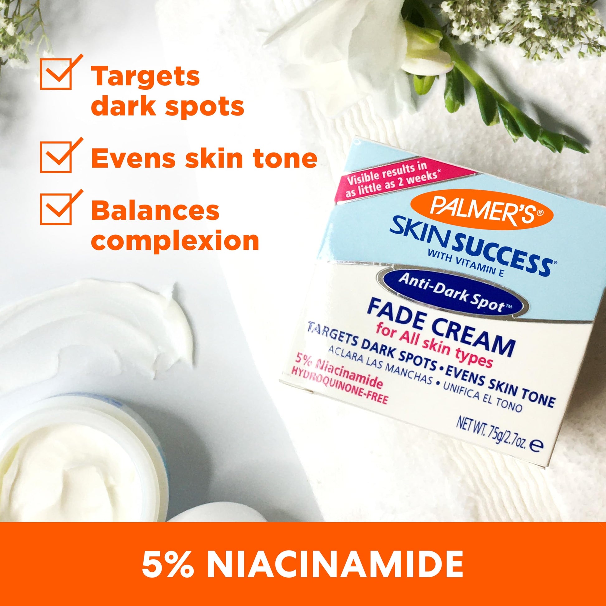 Palmer's Skin Success Anti-Dark Spot Fade Cream with Vitamin E and Niacinamide, for All Skin Types 2.7 Ounce Palmer's buy supplements canada