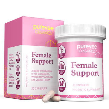 Purevee Organics Vaginal Probiotics for Women, 10 Essential Probiotic Strains, Vaginal + pH Balance Purevee Organics buy supplements canada