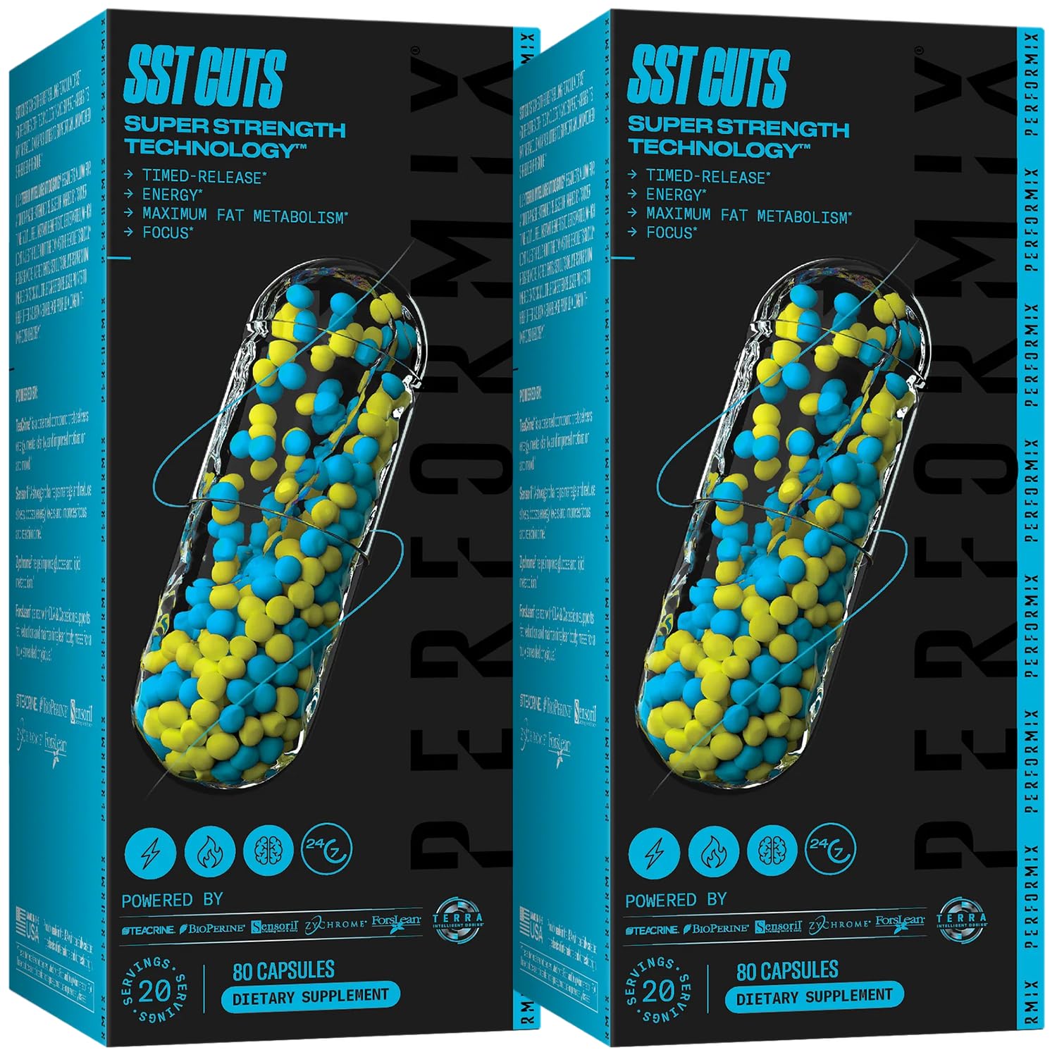 PERFORMIX - SST Cuts - Thermogenic with CLA - Energy, Focus & Mood PERFORMIX buy supplements canada