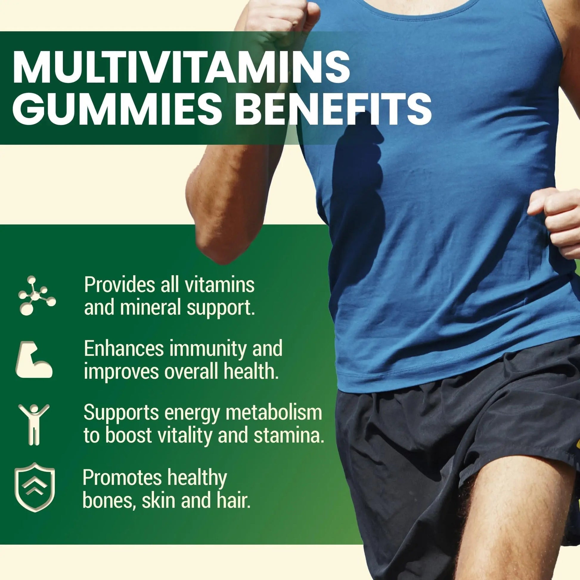 I LOVE HEALTH® 15-in-1 Multivitamin Gummies for Adults & Kids - Enhanced Formula with Vitamin A, C, D3, E, B12, Zinc, Magnesium & More I LOVE HEALTH buy supplements canada