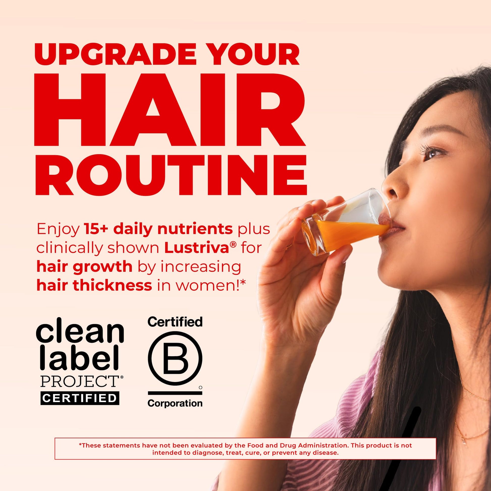 MARYRUTH'S Liquid Multivitamin+Hair Growth | Biotin 10000mcg | Lustriva Hair Growth Supplement | Clinically Tested in Women for Thicker Hair&Facial Wrinkle MARYRUTH'S buy supplements canada