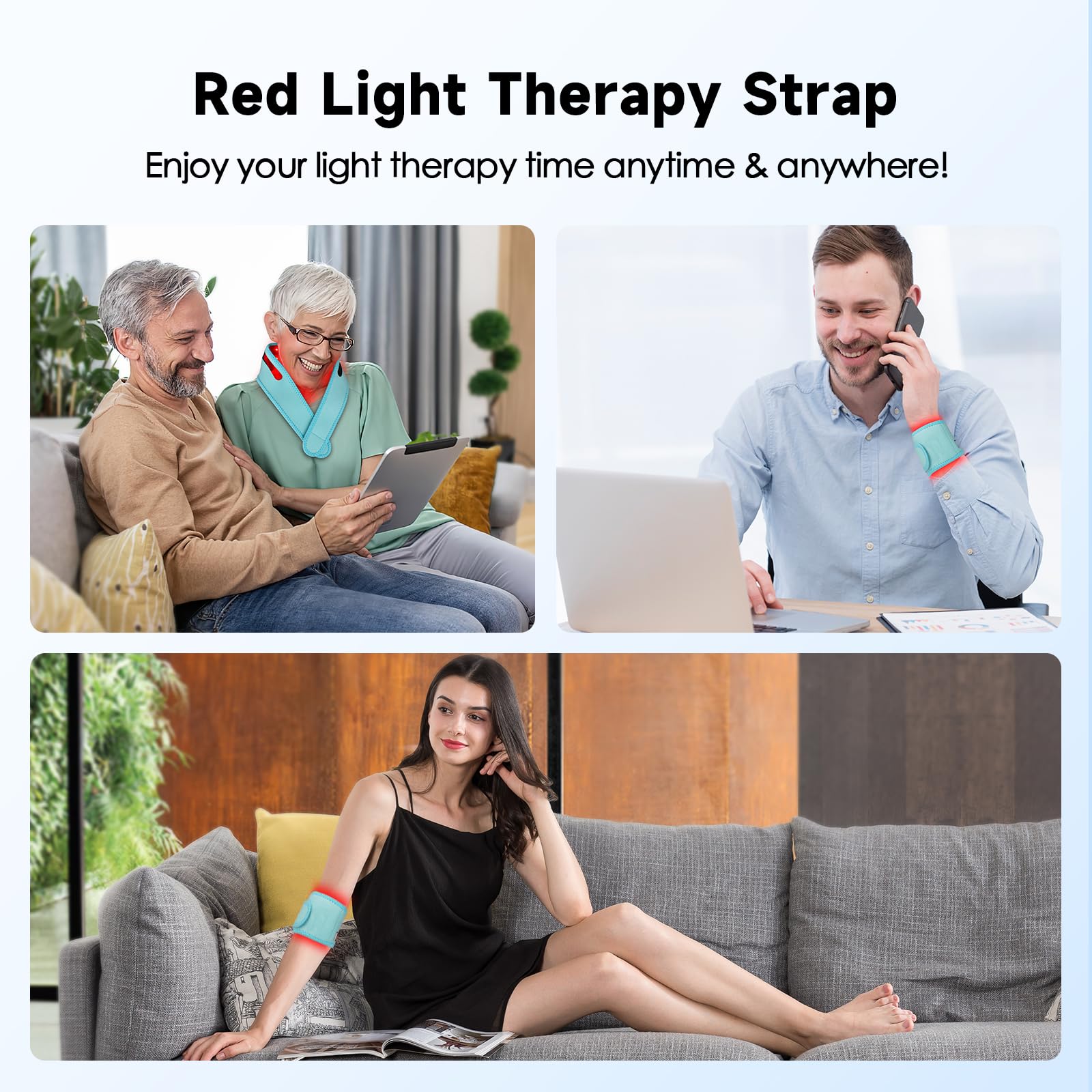 Red Light Therapy for Neck, Yasinaner Red Infrared Light Therapy Pad for Neck 660nm Red Light yasinaner buy supplements canada