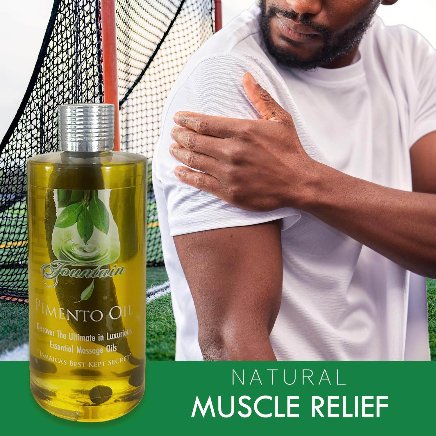 Fountain Pimento Oil 3.5oz for Natural Massage Therapy, Muscle Relief Oil Fountain buy supplements canada
