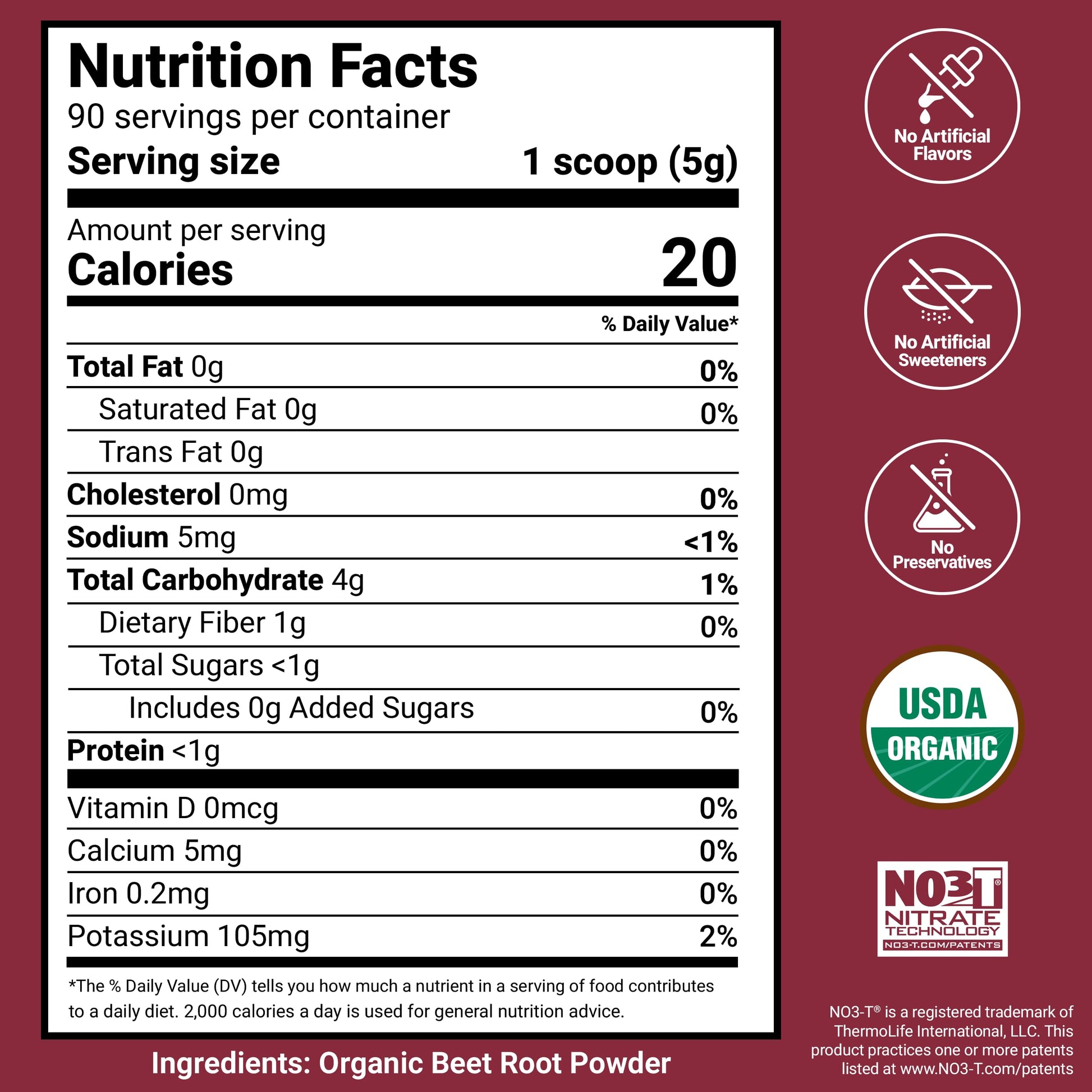 Force Factor Total Beets Organic Beetroot Powder Superfood to Boost Daily Nutrition, USDA Organic, Vegan, Gluten-Free Force Factor buy supplements canada